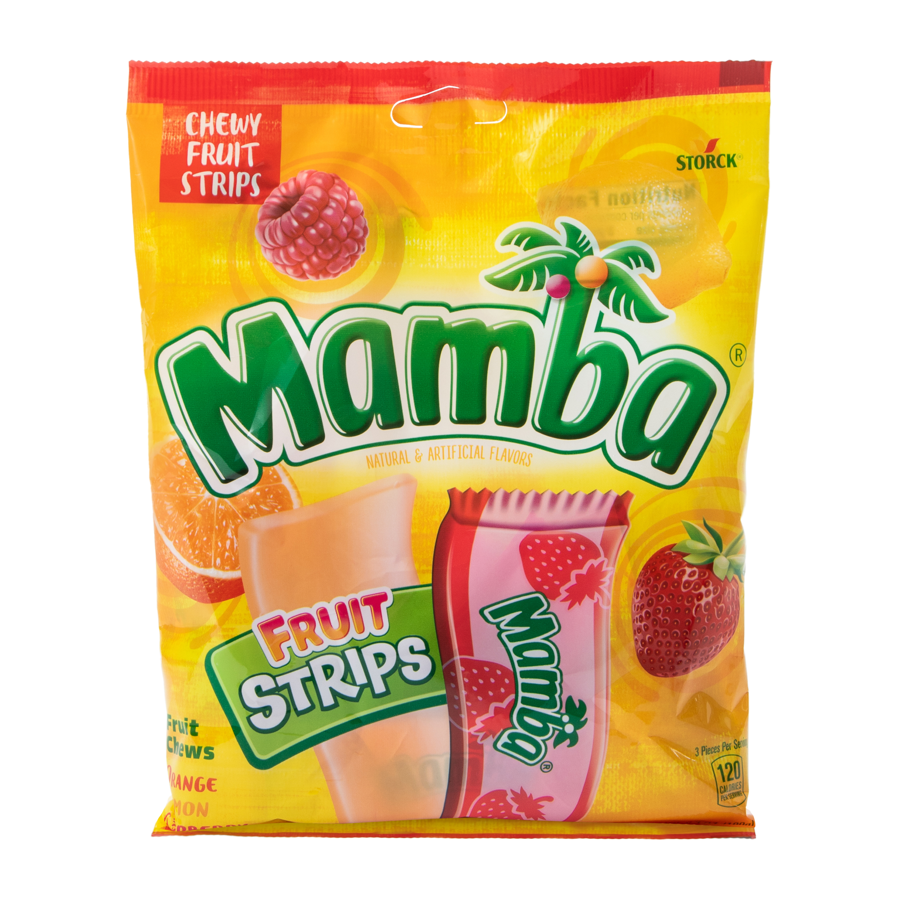 Mamba® Fruit Strips Candy 6.3oz
