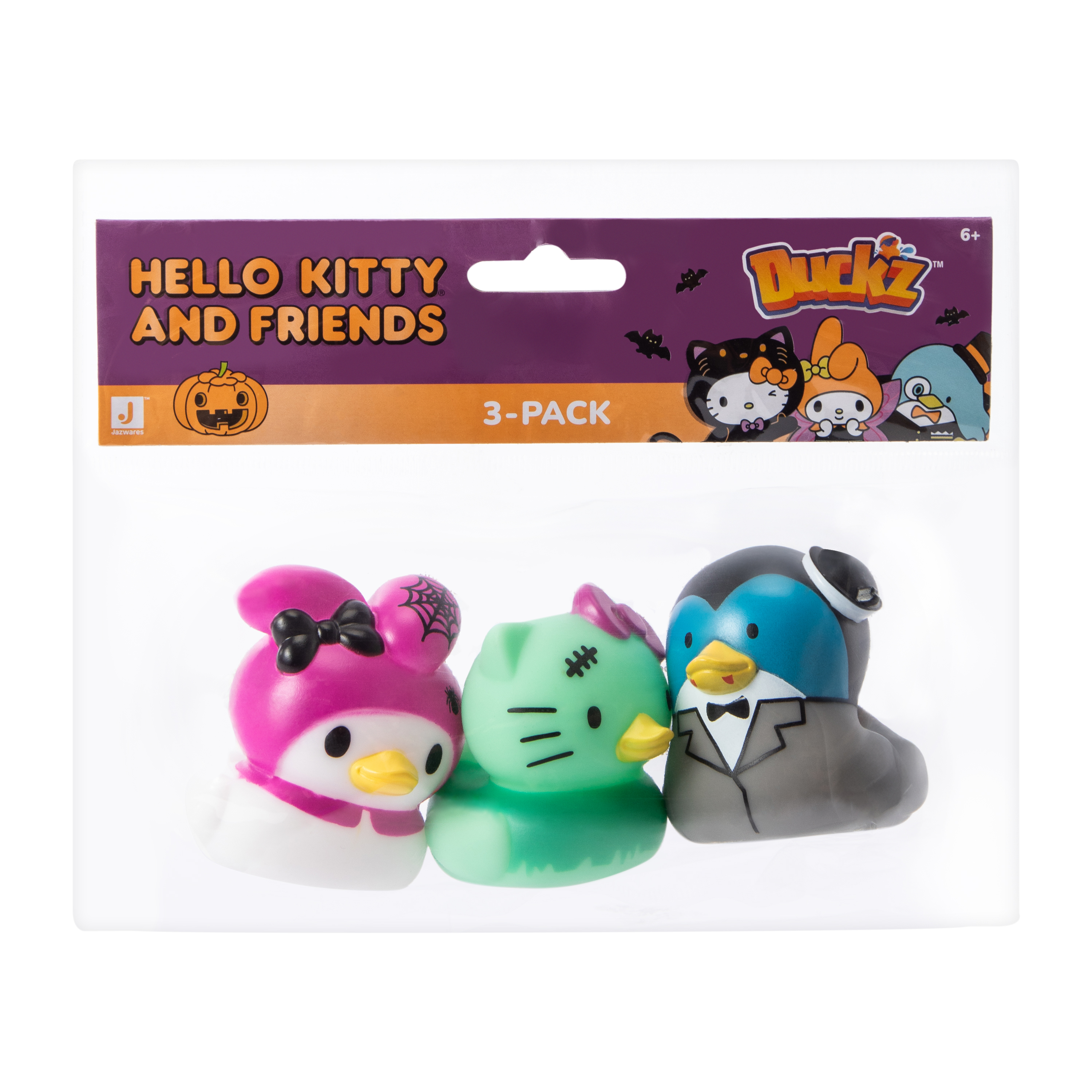 Halloween Hello Kitty And Friends® Duckz™ 3-Pack