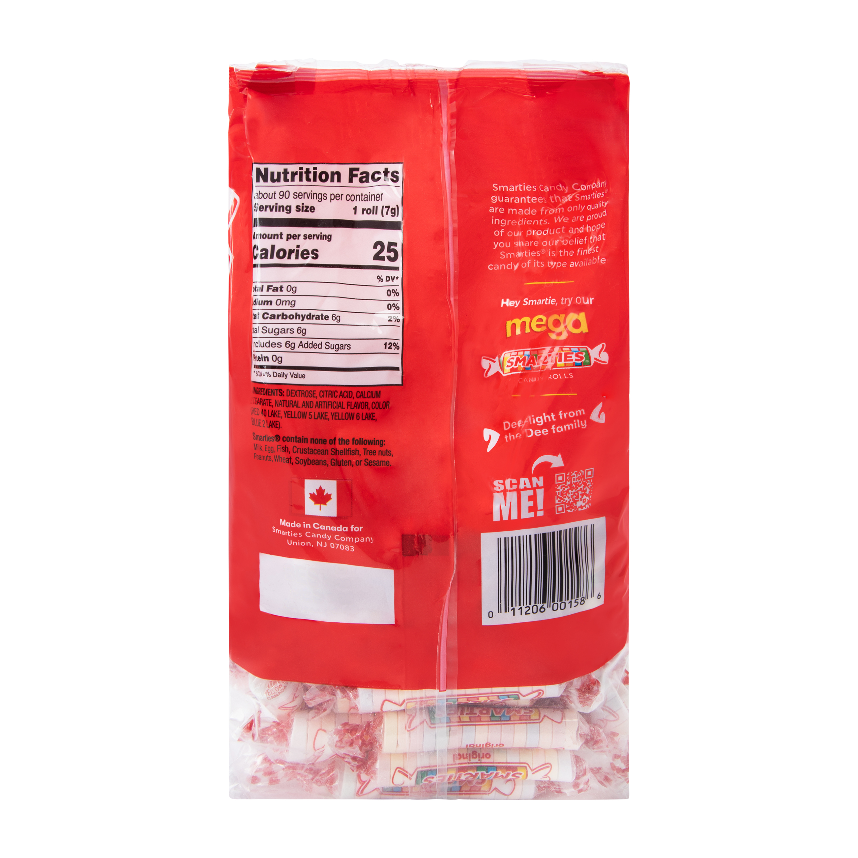 Smarties® Original Candy Rolls 24oz