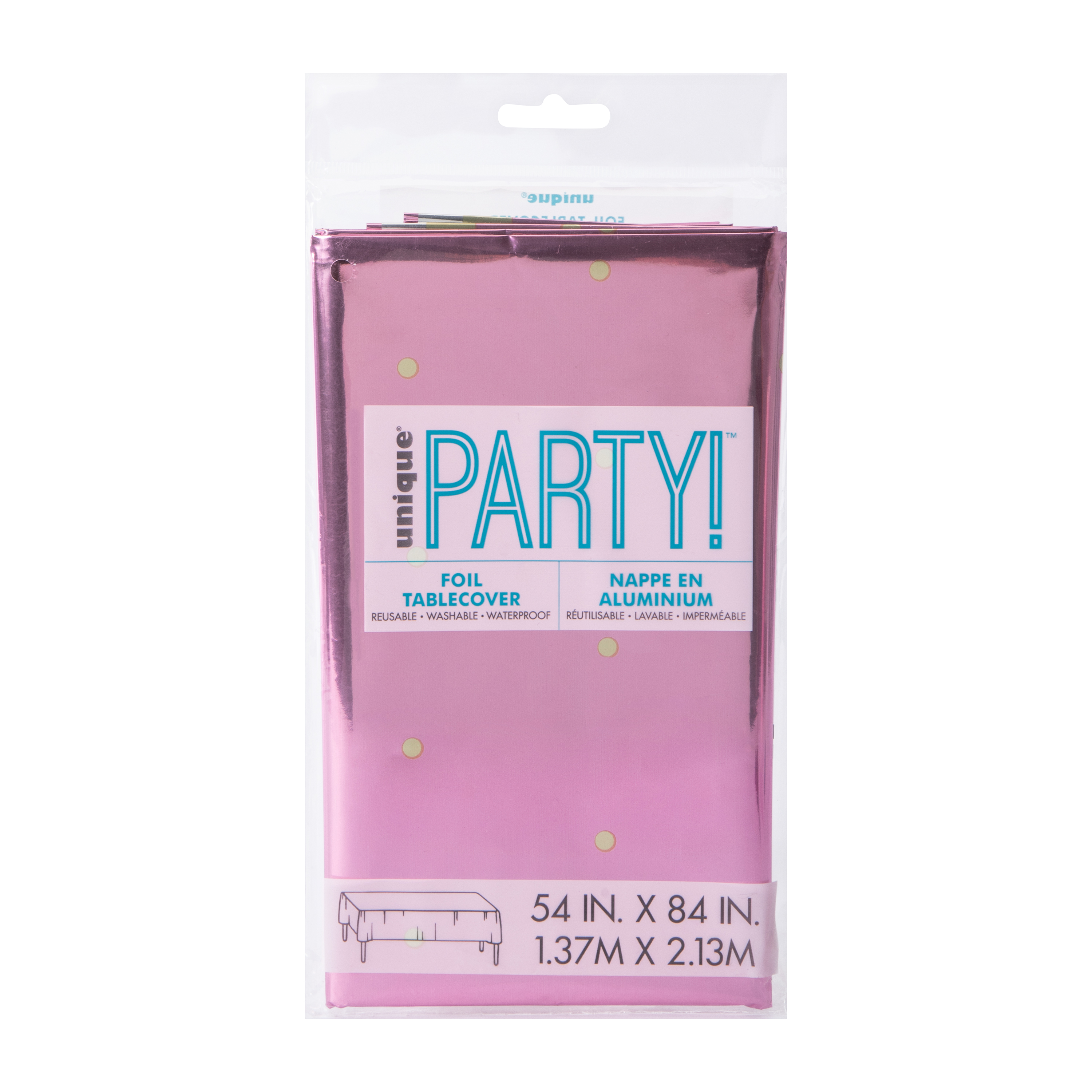 Party Foil Tablecover 54in x 84in