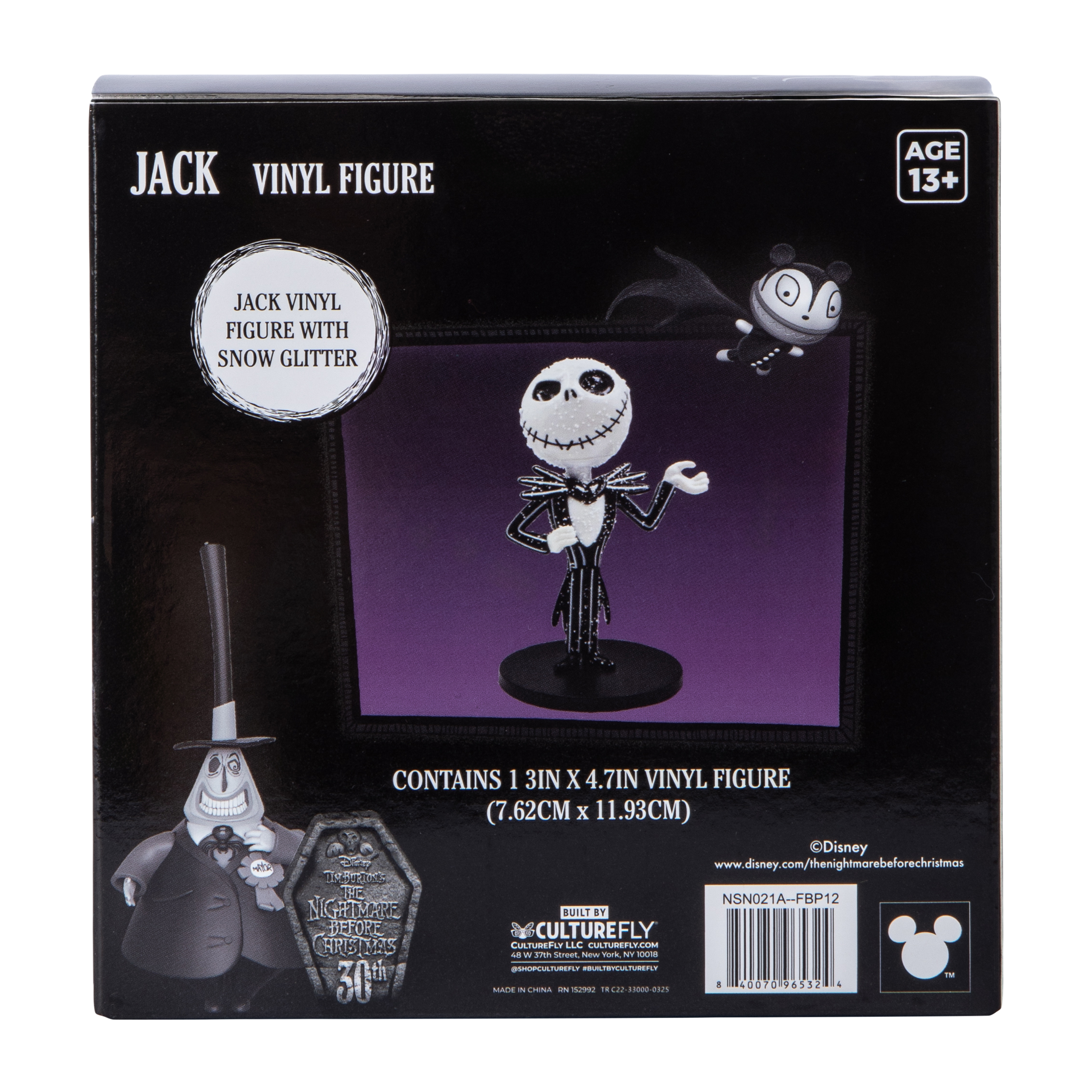 Disney Tim Burton's The Nightmare Before Christmas 30th Year Edition Vinyl Figures