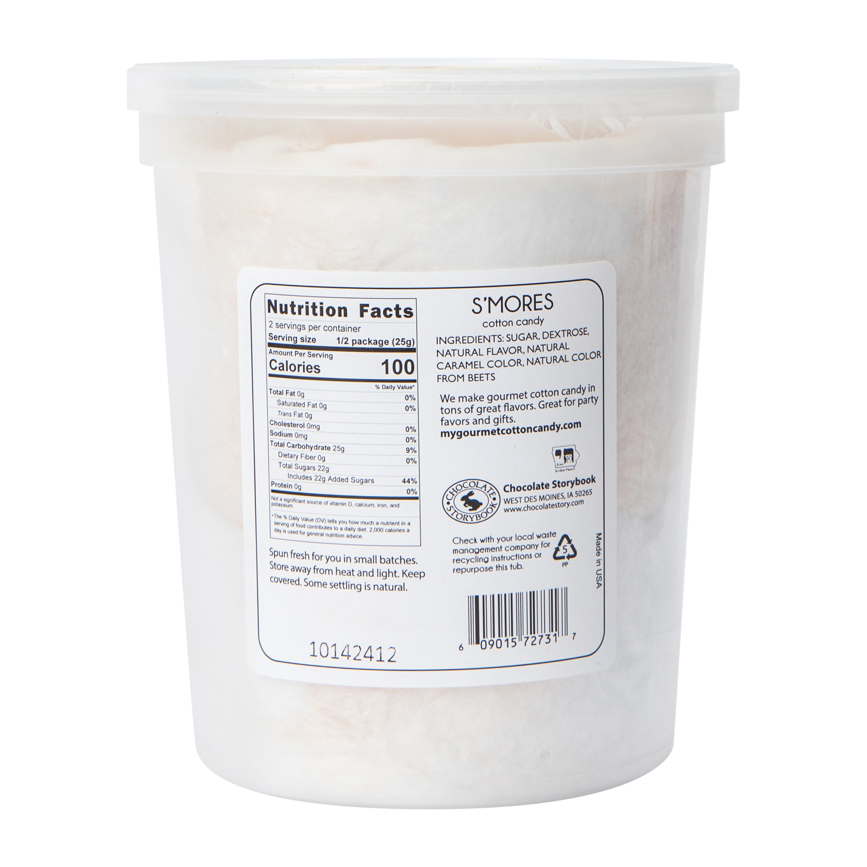 S'mores Cotton Candy 1.75oz