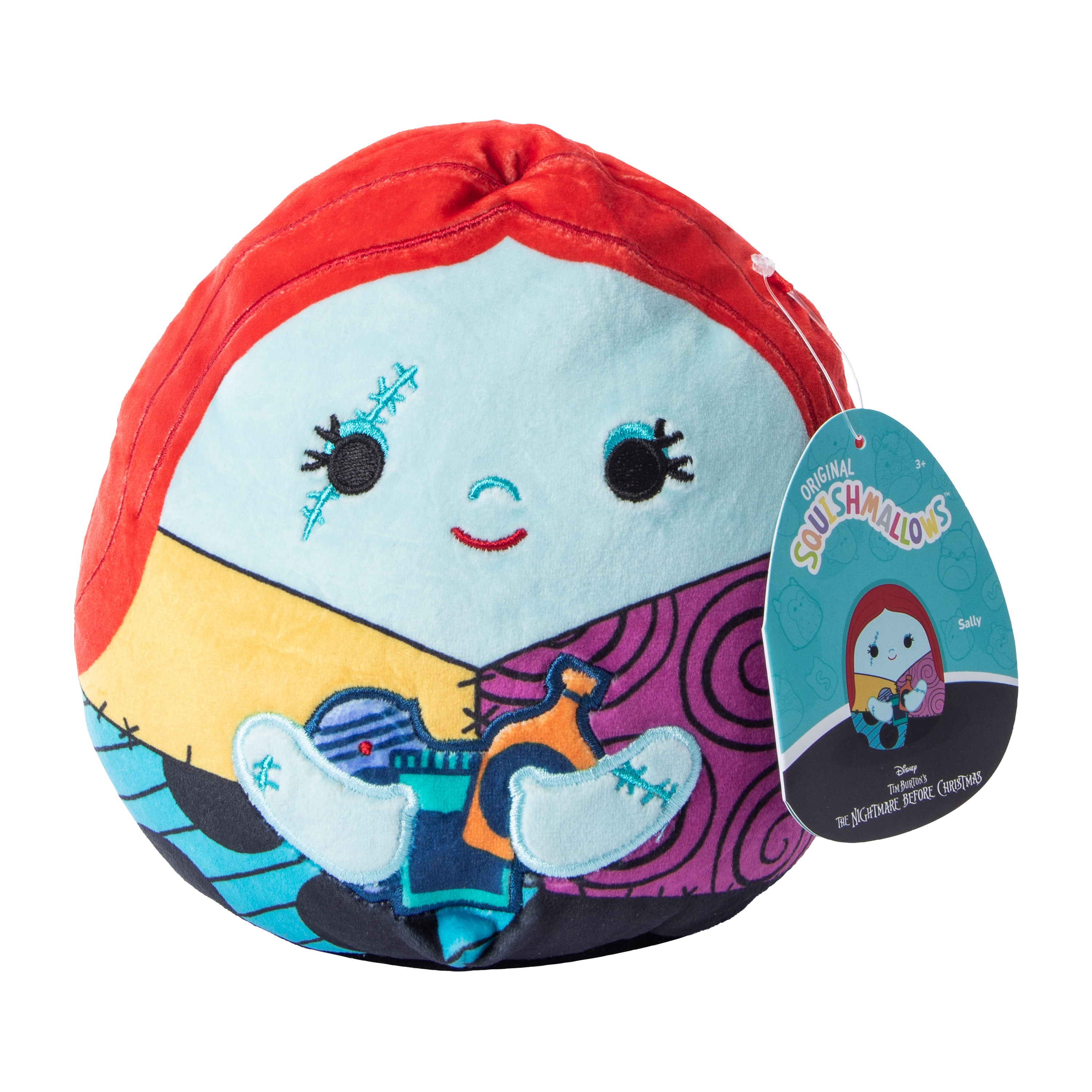Squishmallows 5" Nightmare Before Christmas Sally Plush - Super Soft Collectible Toy