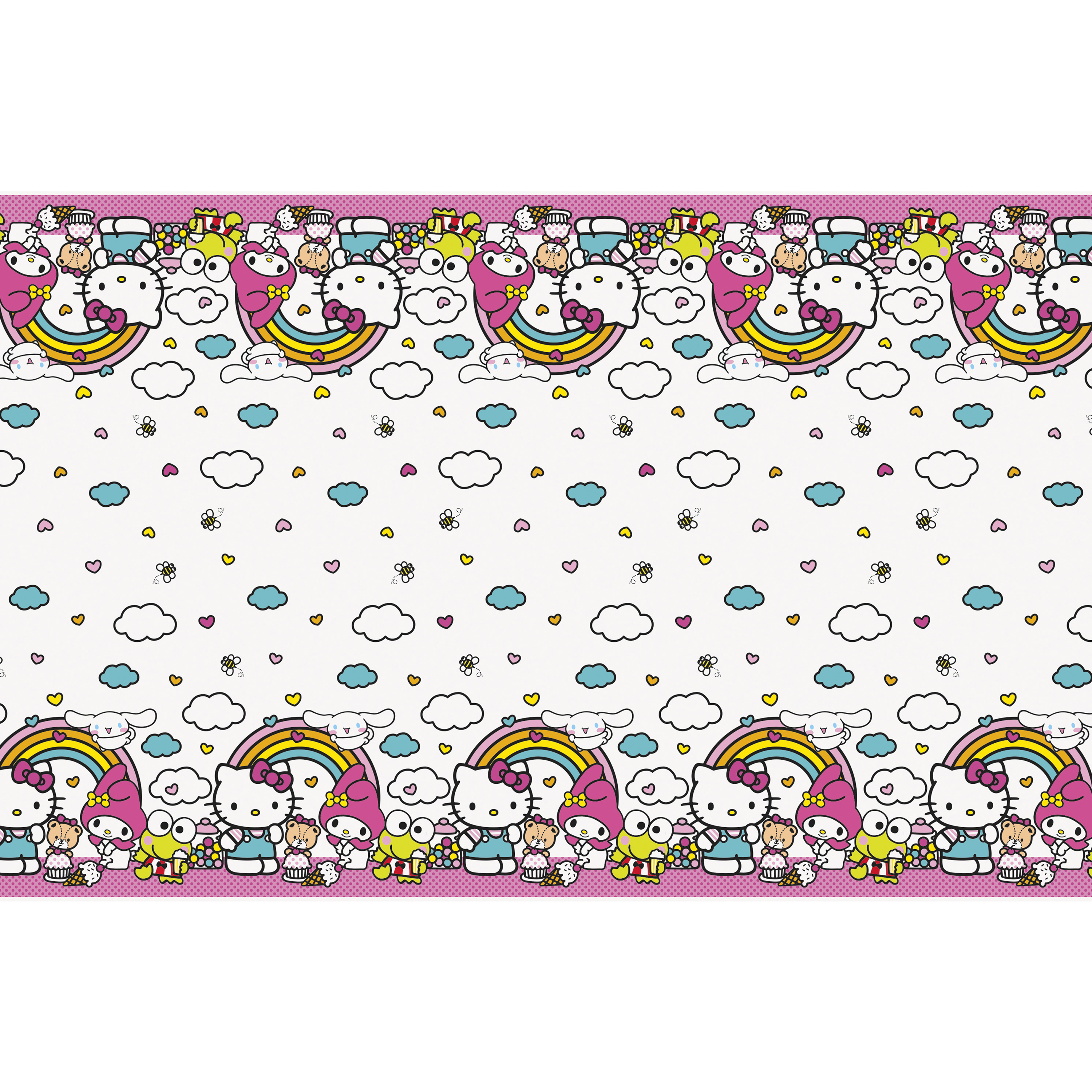 Hello Kitty And Friends® Tablecover 54inx84in