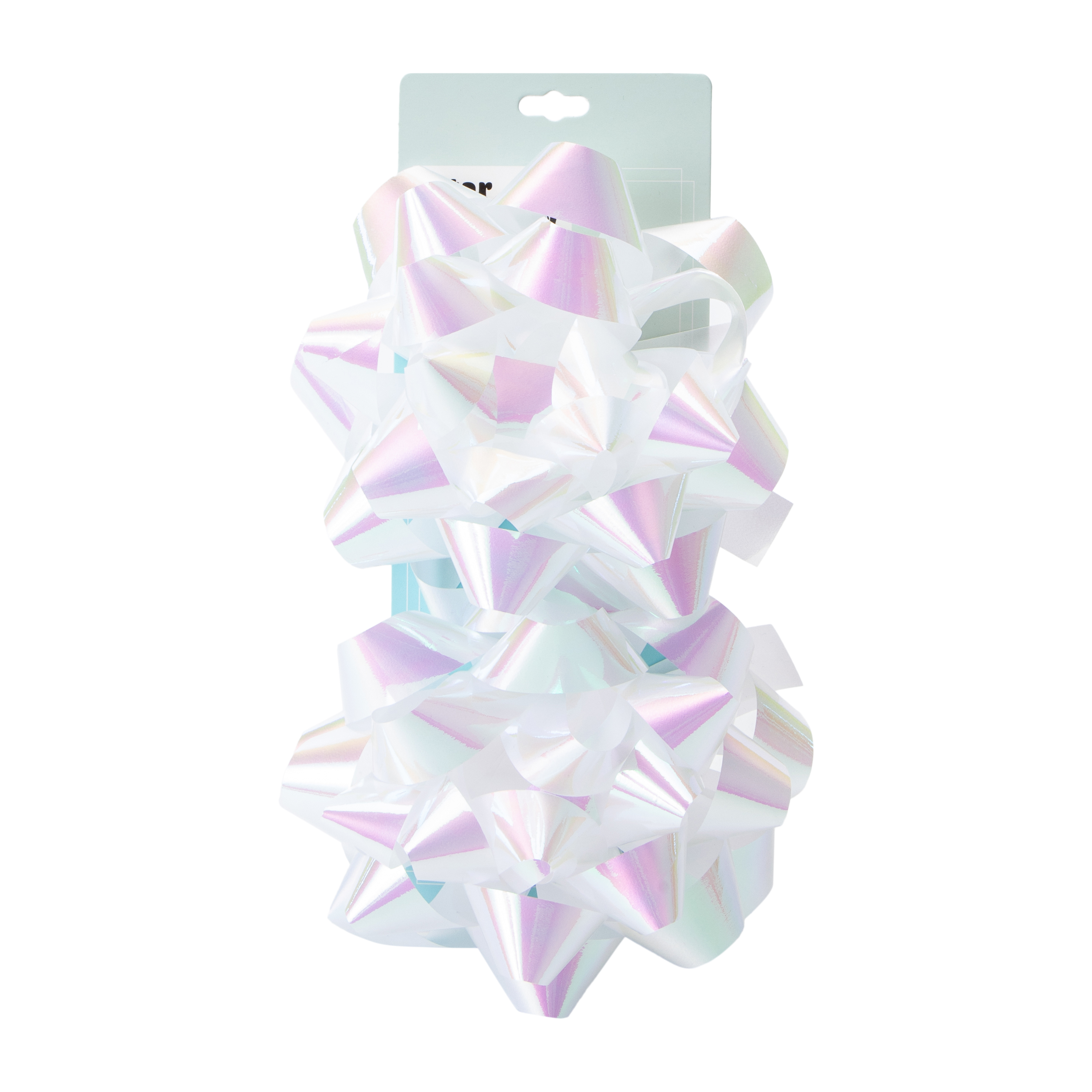 Star Bow Gift Wrap 2-Pack