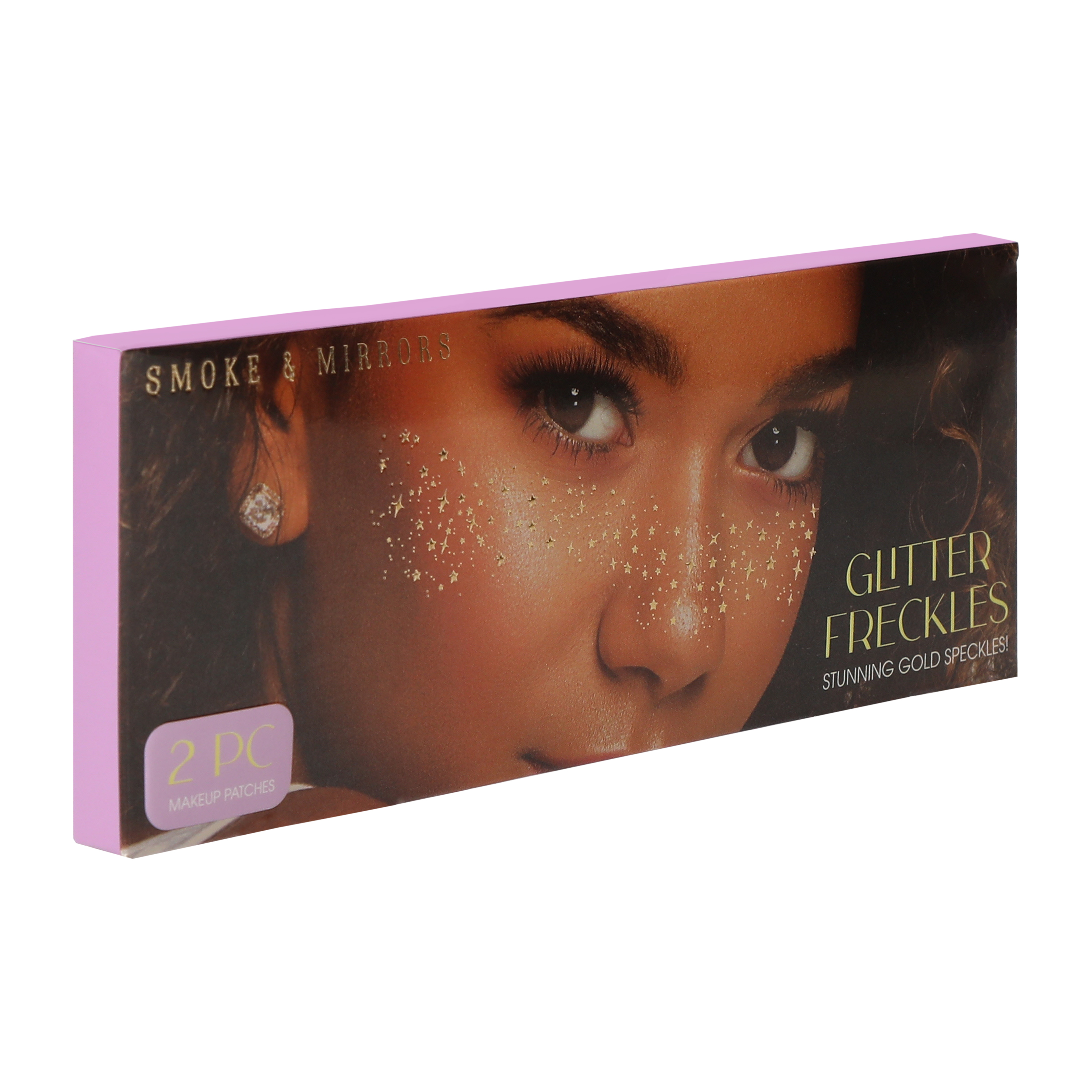 Smoke & Mirrors Silver Gold Glitter Freckles Makeup Patches 2-Piece