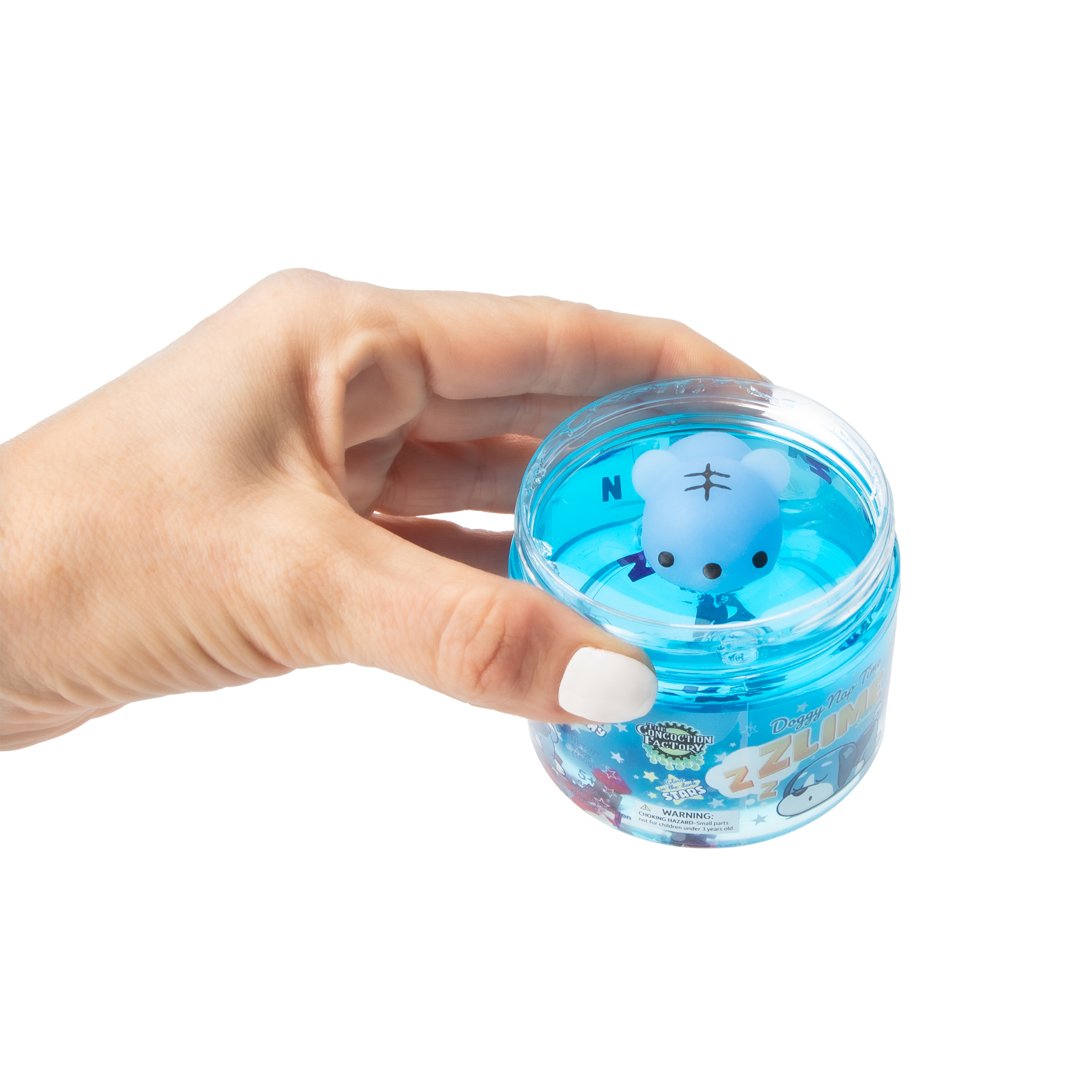 Concoction Factory Nap Time Scented Slime With Squish Toy 5.6oz at