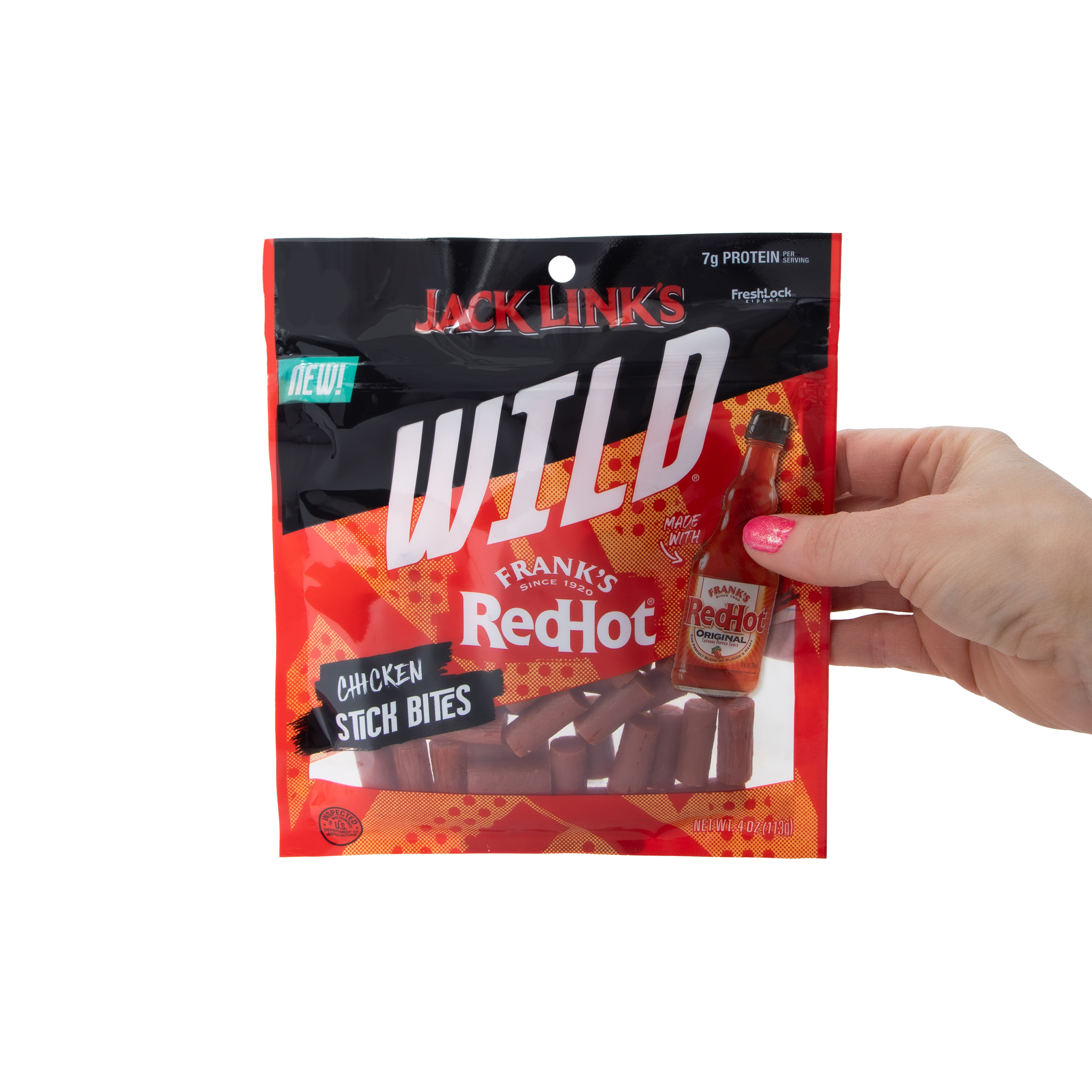 Jack Link's Wild® RedHot® Chicken Stick Bites 4oz