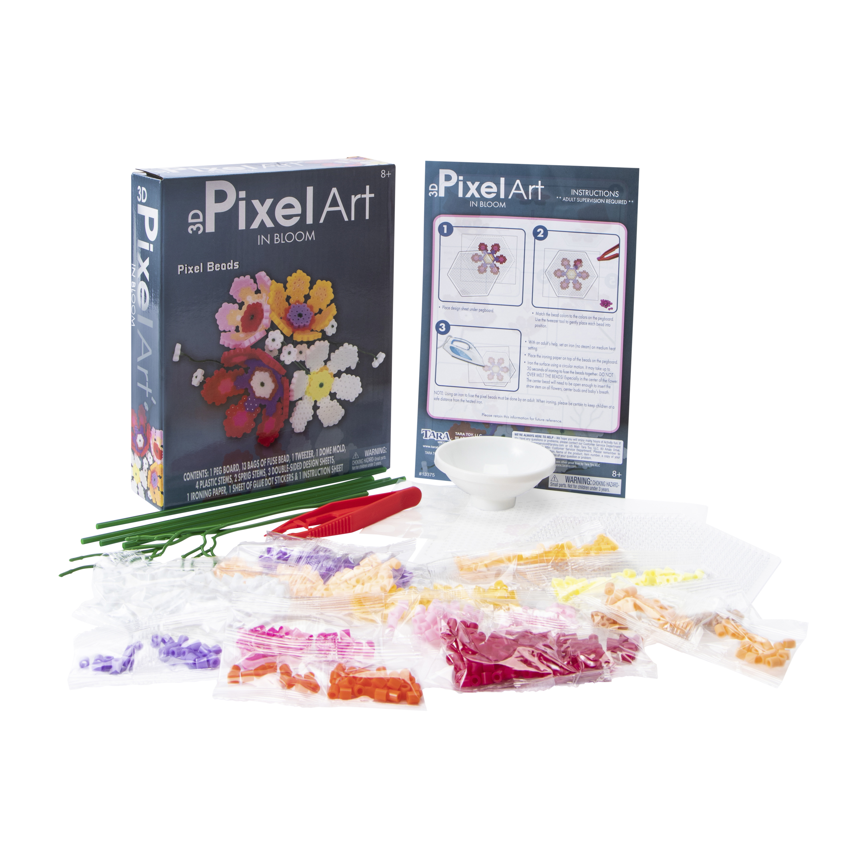 3D Pixel Art In Bloom Set