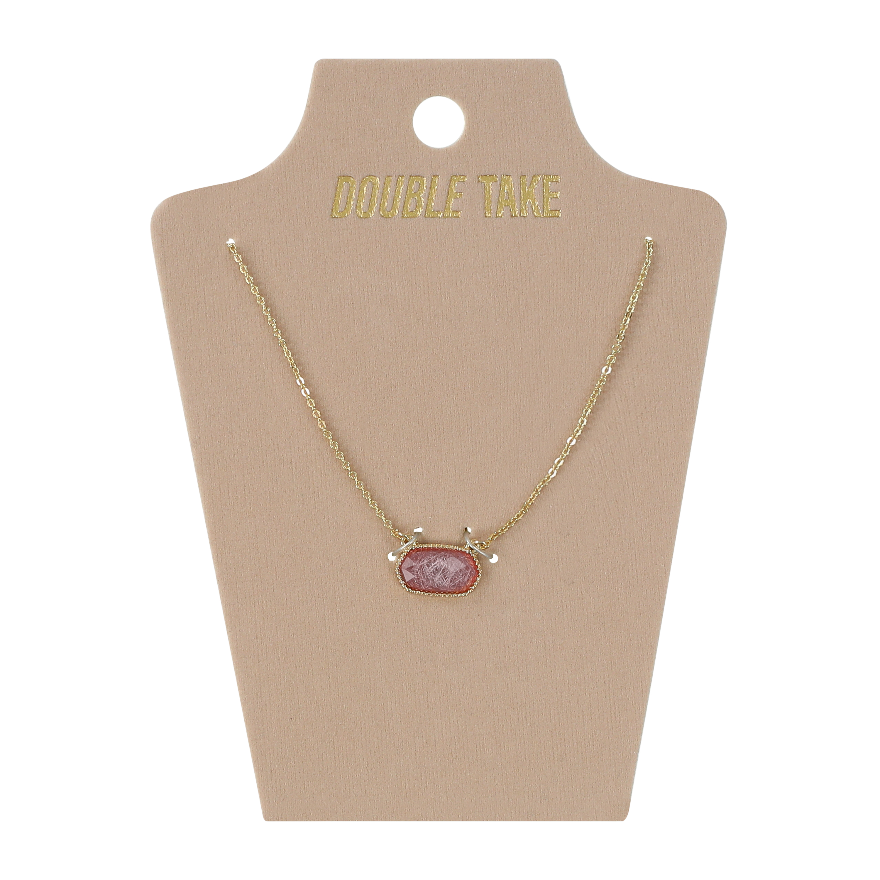 Double Take Pendant Necklace