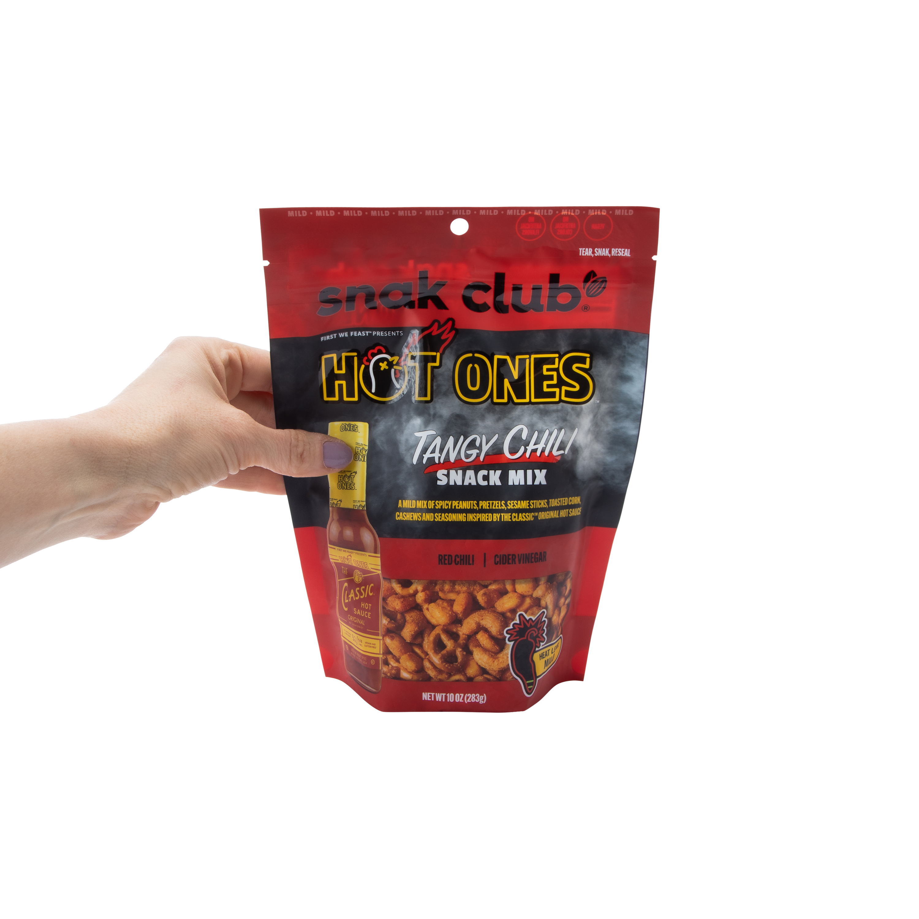 Snak Club® Hot Ones™ Tangy Chili Snack Mix 10oz