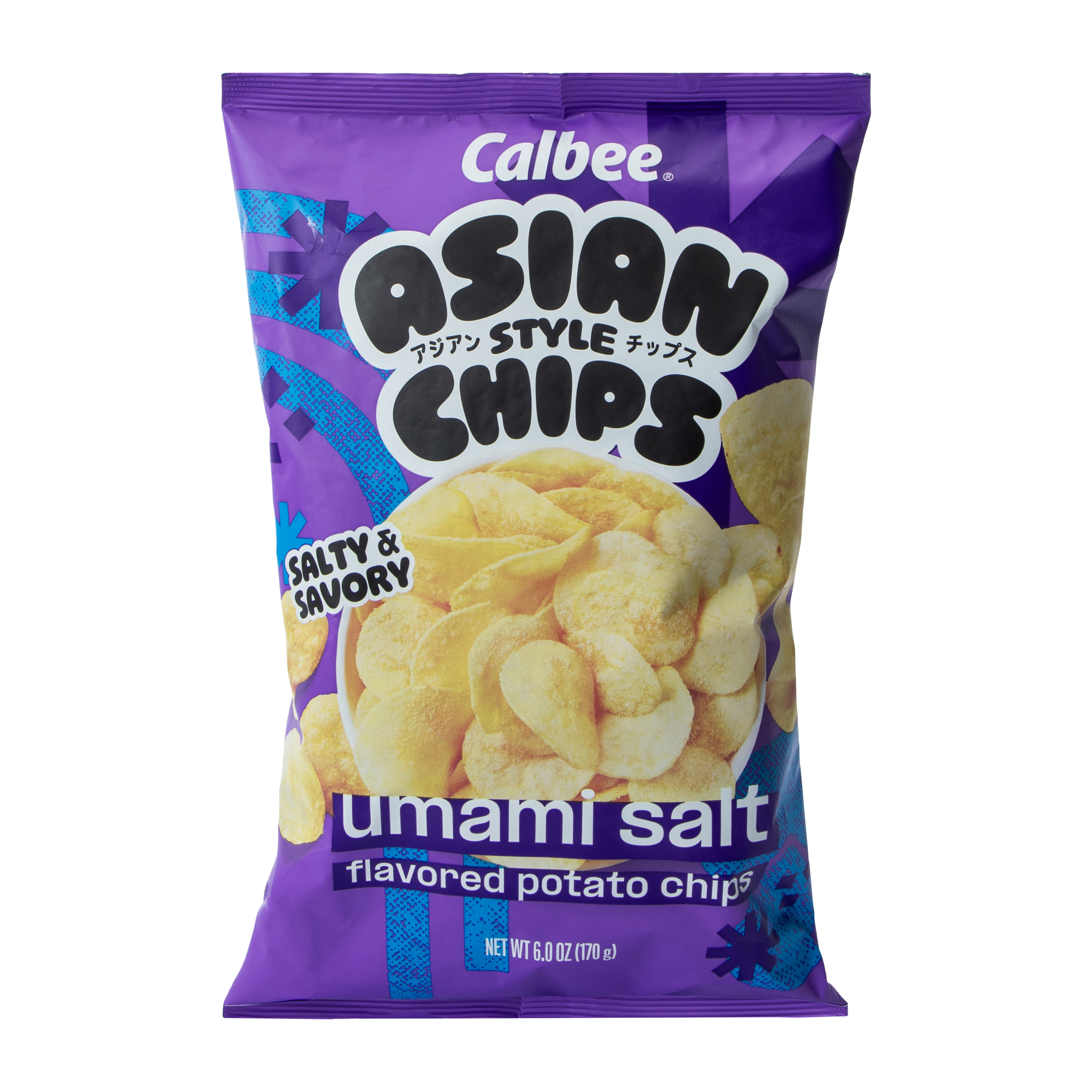 Calbee® Asian Style Chips - Umami Slat-flavored Potato Chips 6oz
