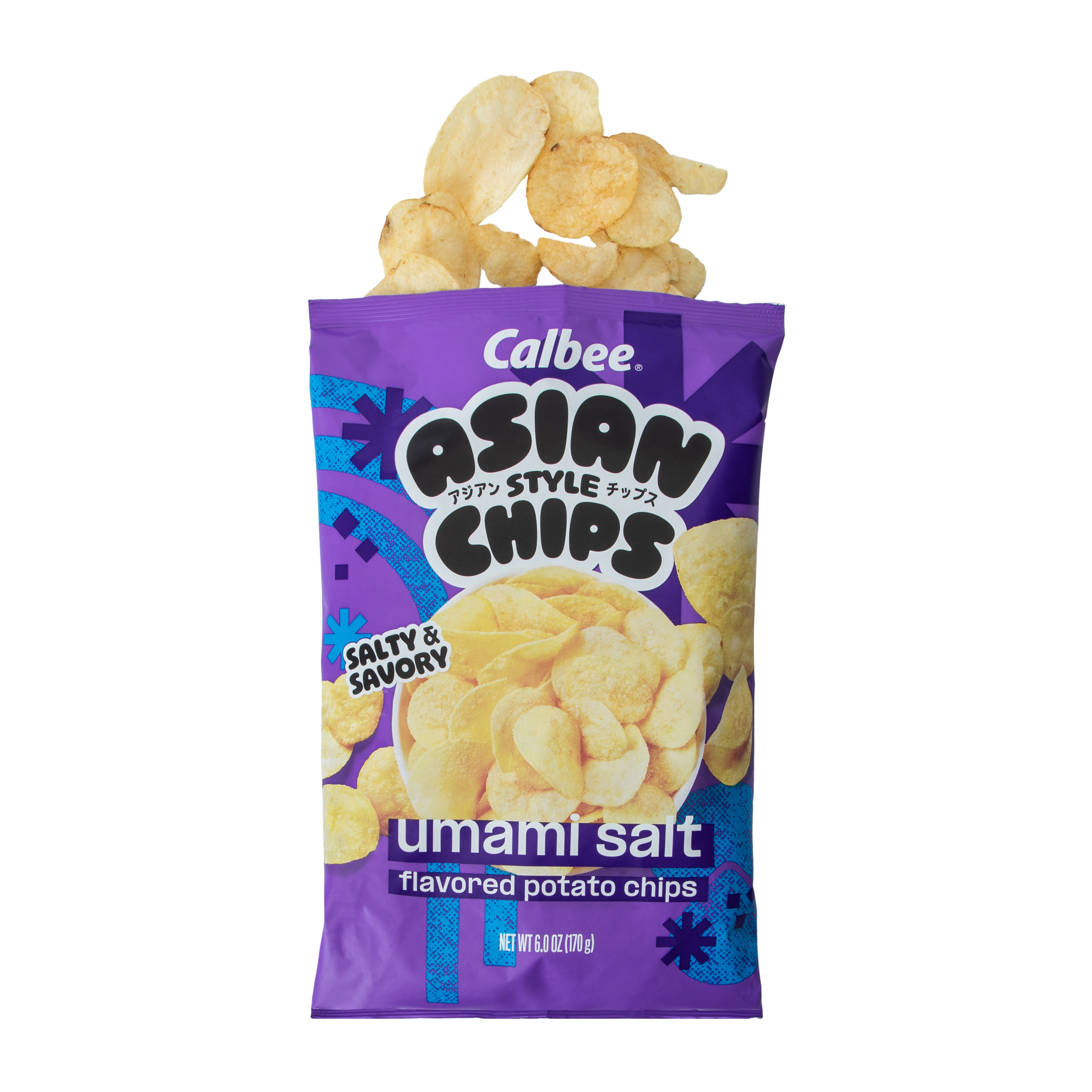 Calbee® Asian Style Chips - Umami Slat-flavored Potato Chips 6oz