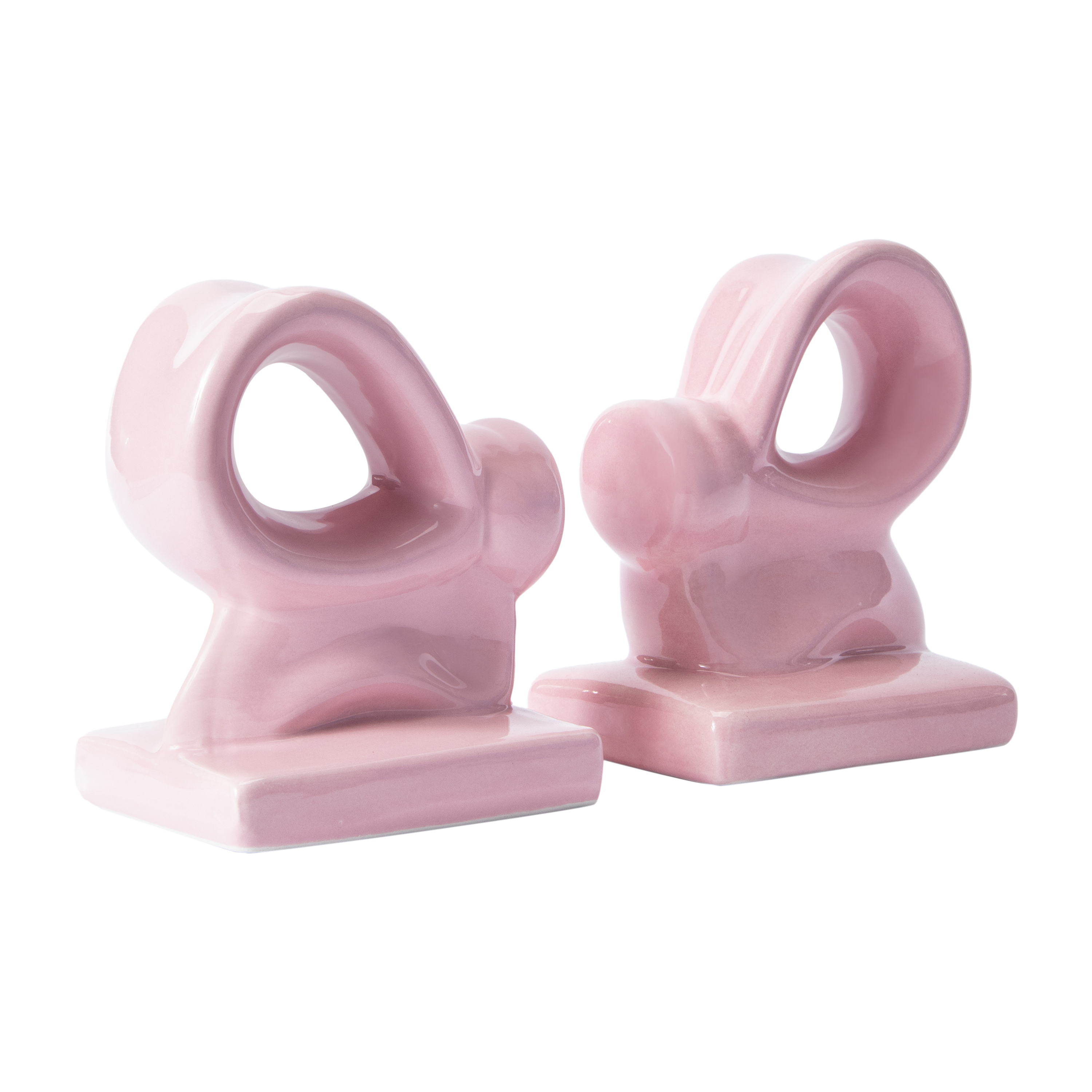 Bow Decorative Bookends 2-Set