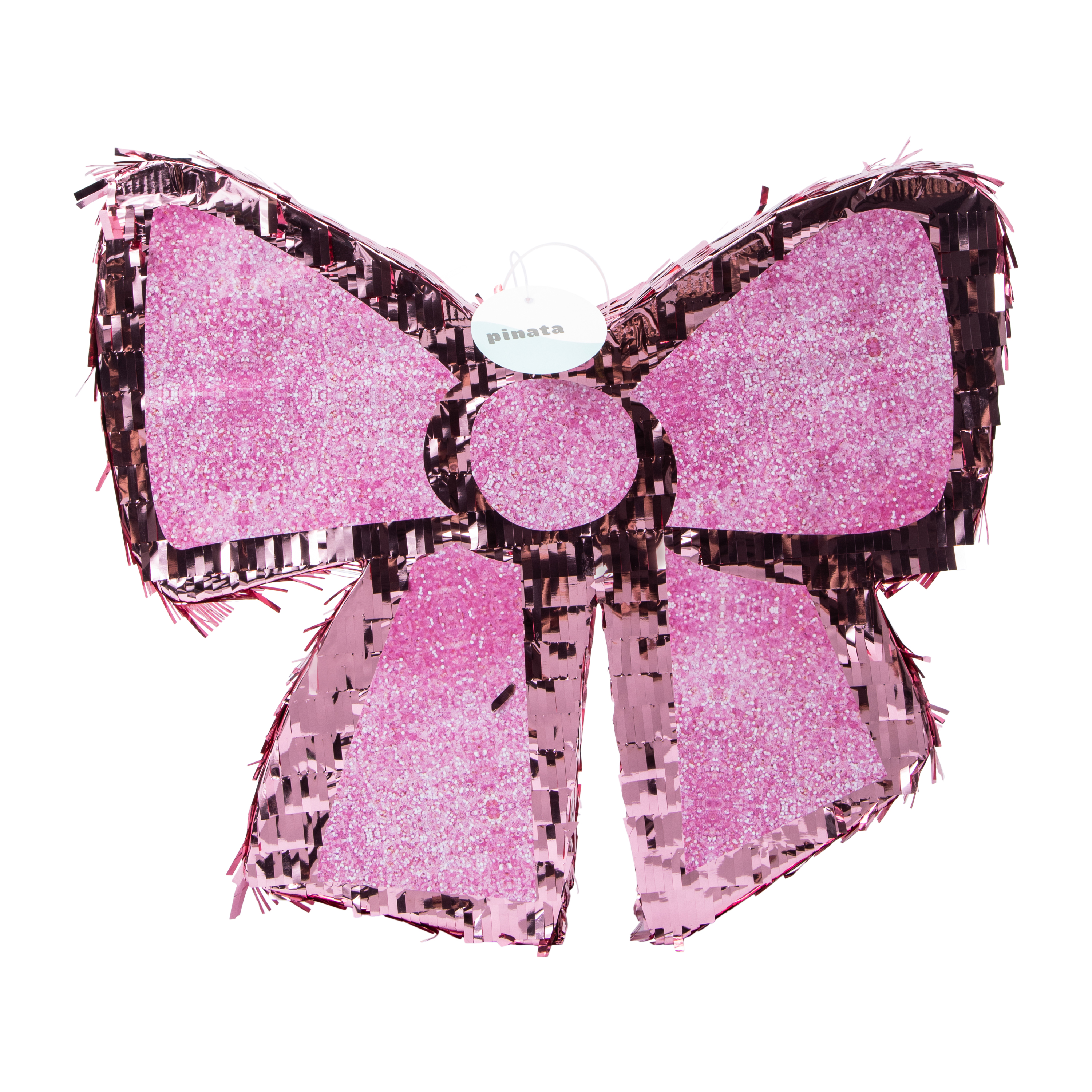 Pink Bow Pinata 19in