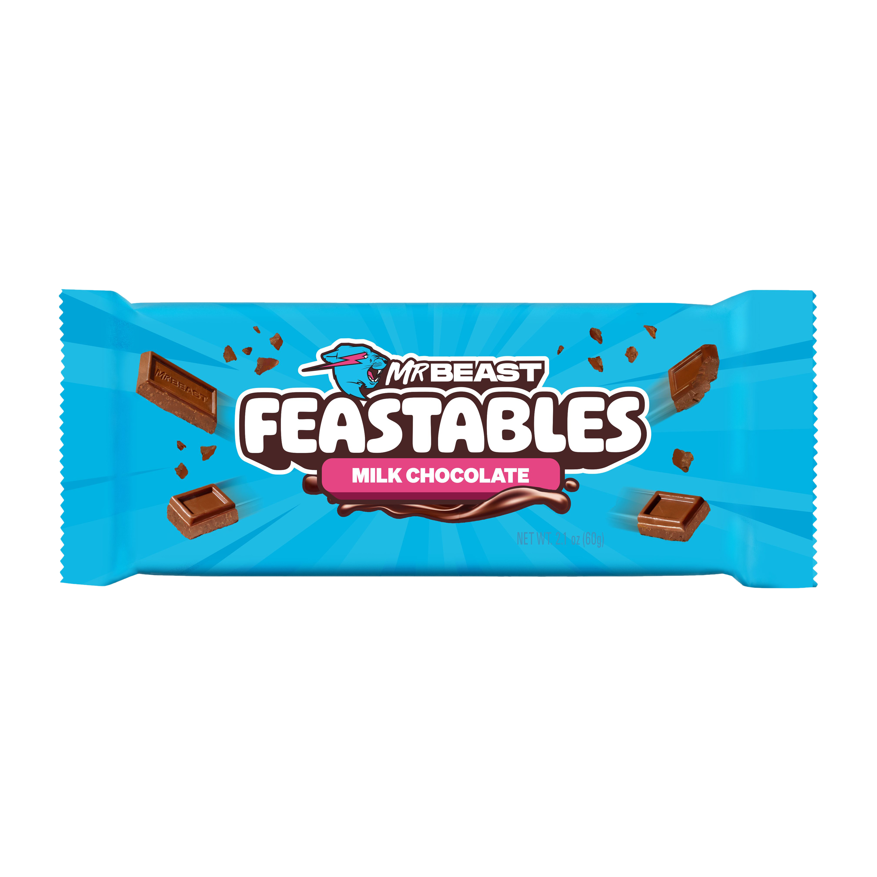 Mr. Beast Feastables Milk Bar 2.1oz