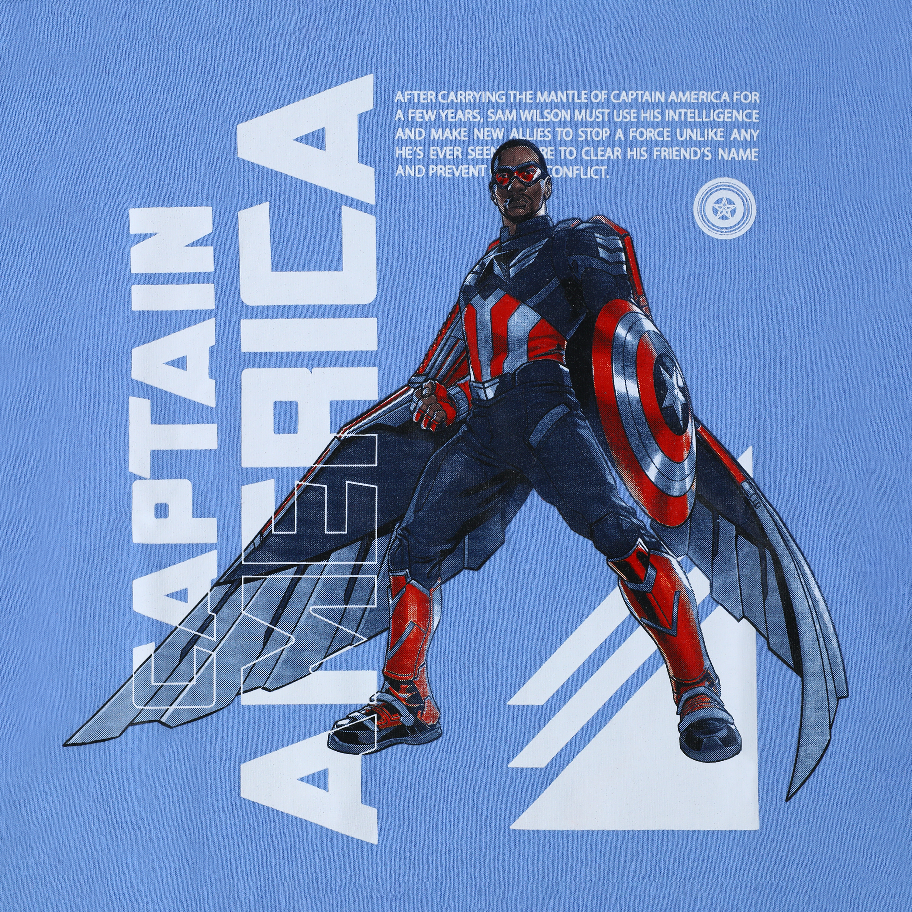 Kid's Marvel Captain America Graphic Tee