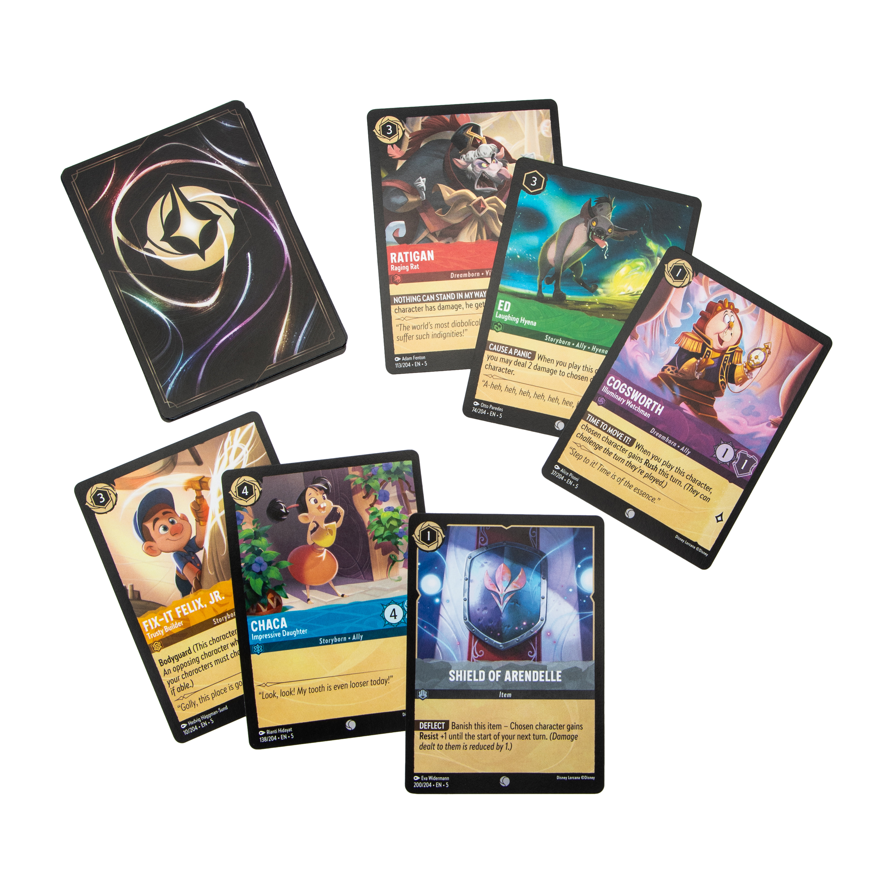 Disney Lorcana Trading Card Game Booster Pack (Styles May