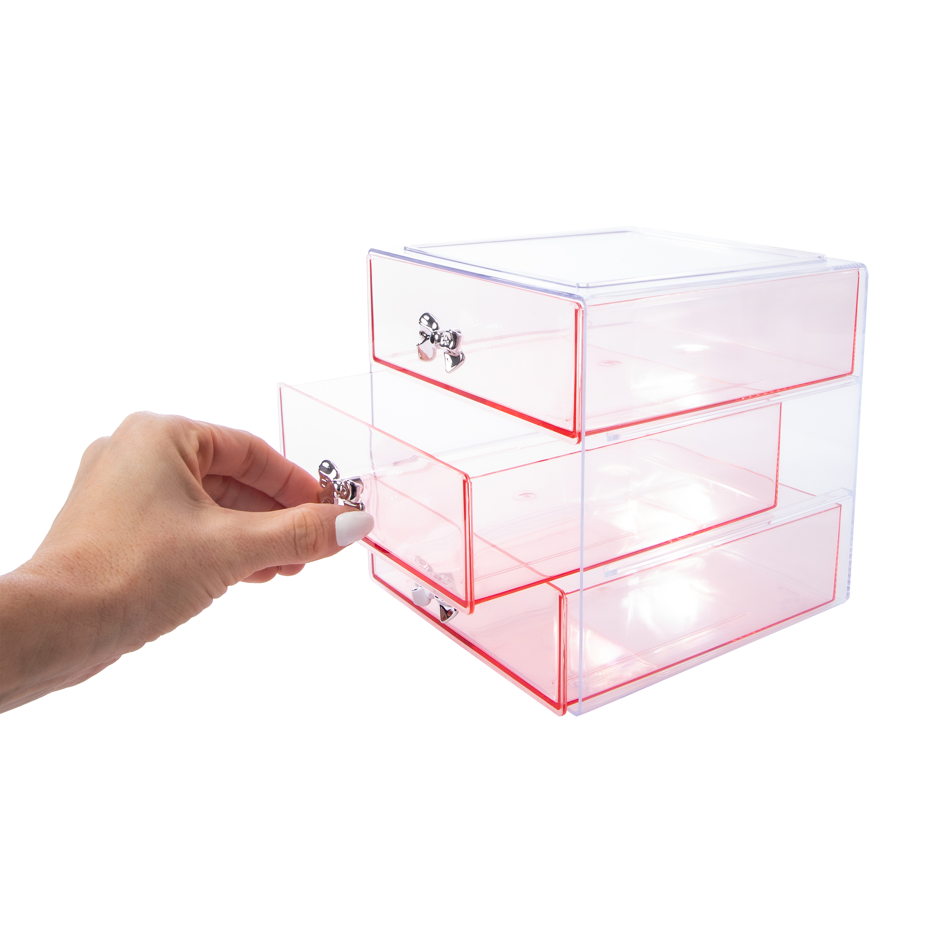 Stackable Vanity Organizer 3-Tier