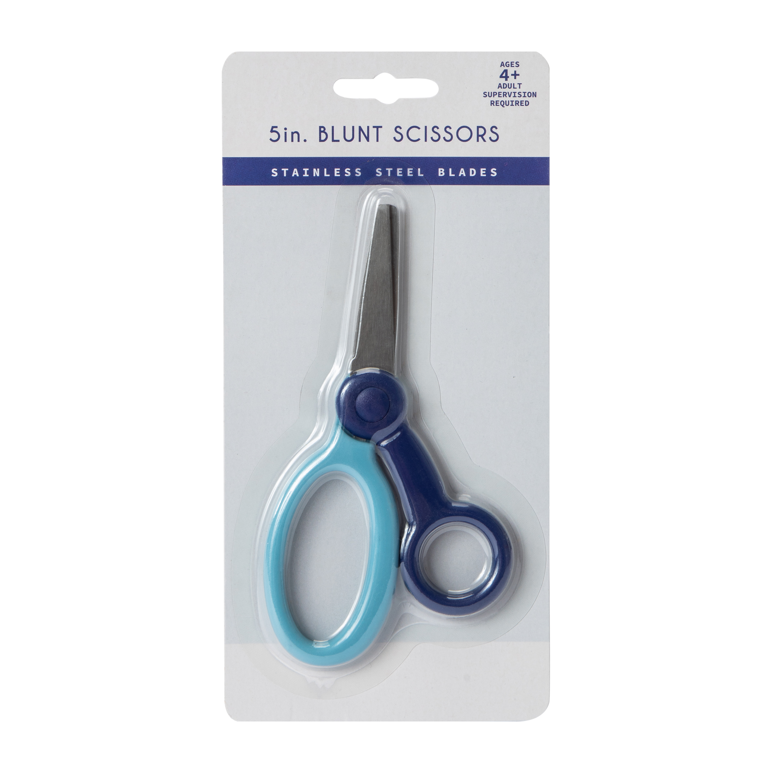 Colored Blunt Scissors 5in