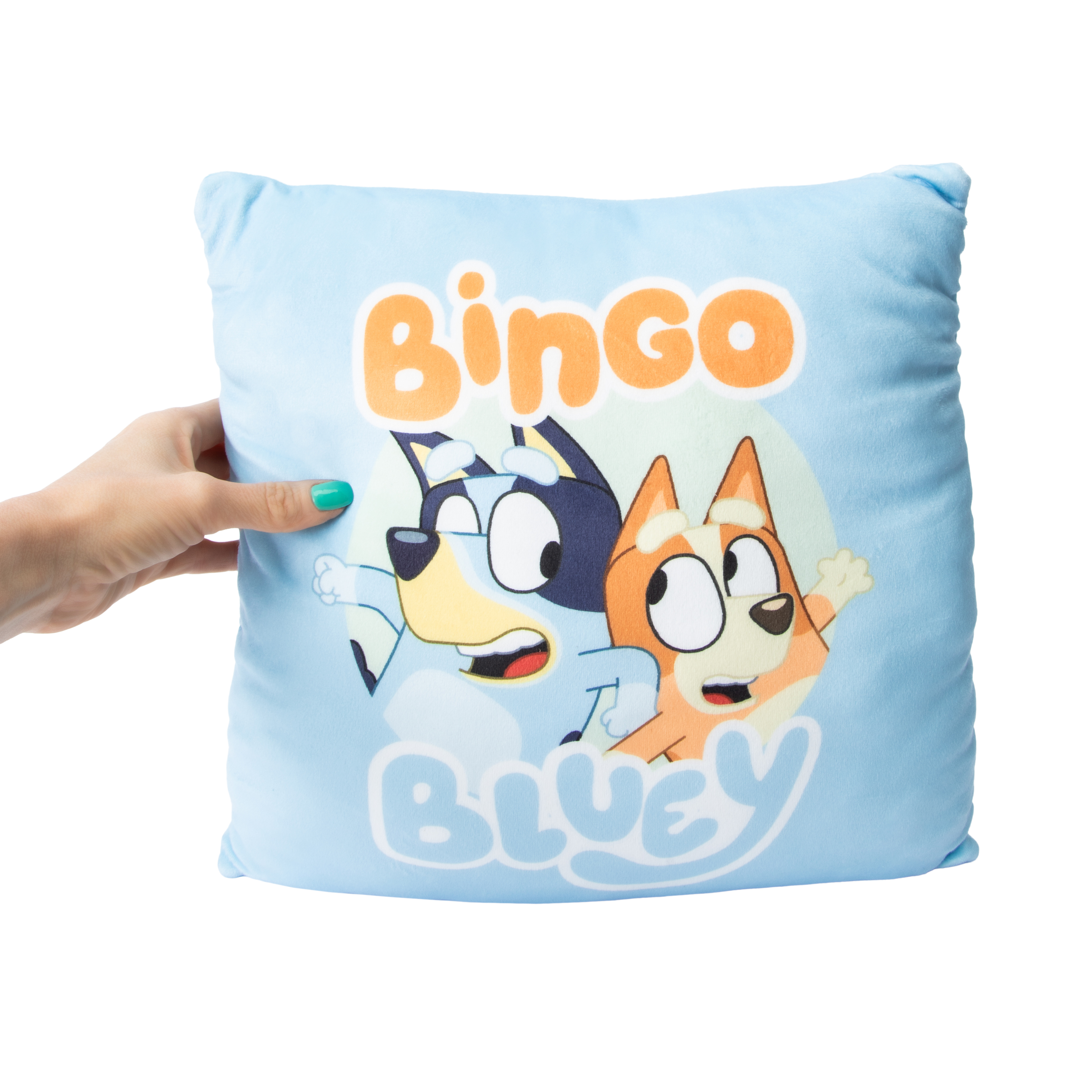 Bluey™ Bingo & Bluey Plush Pillow