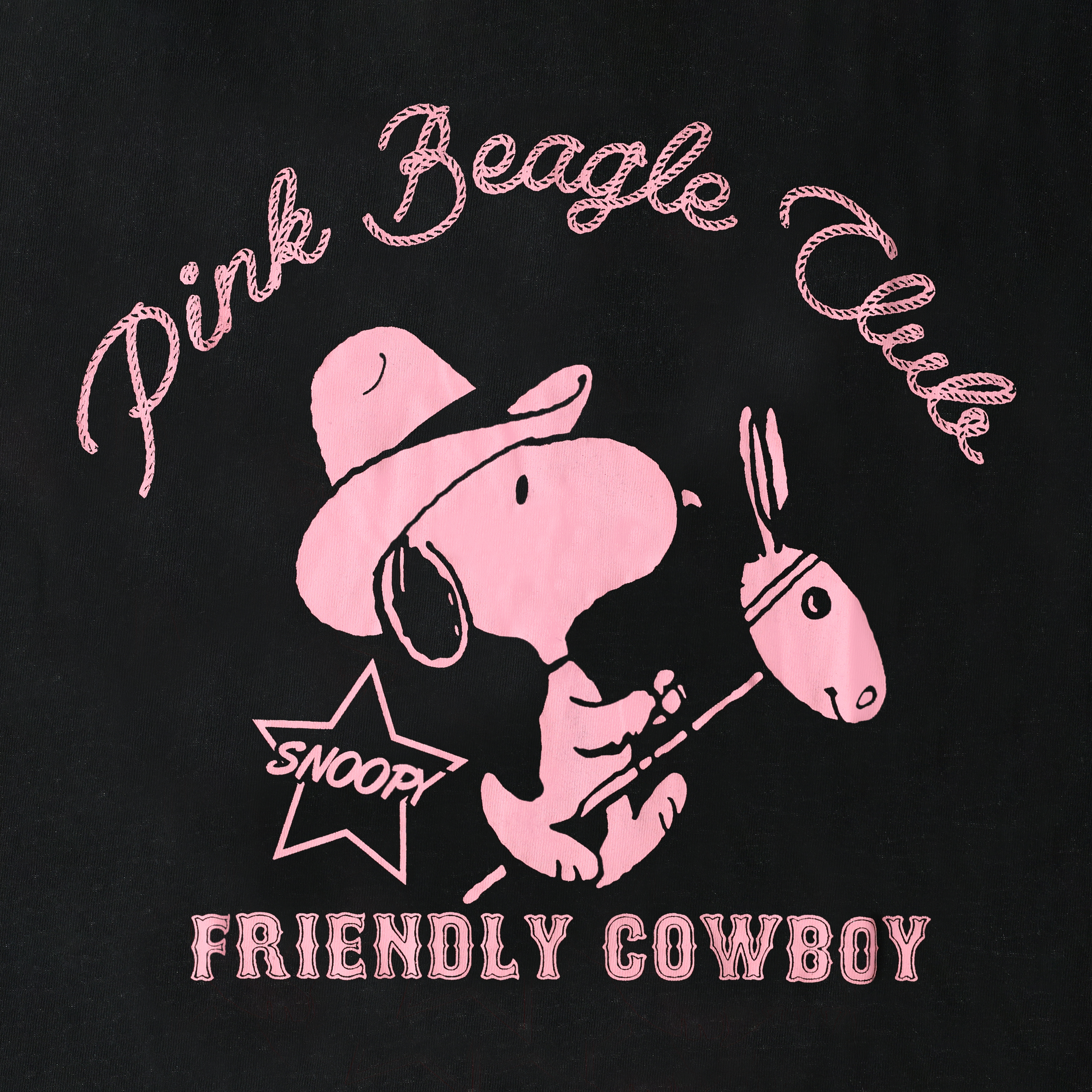 Peanuts® Pink Beagle Club Graphic Tee