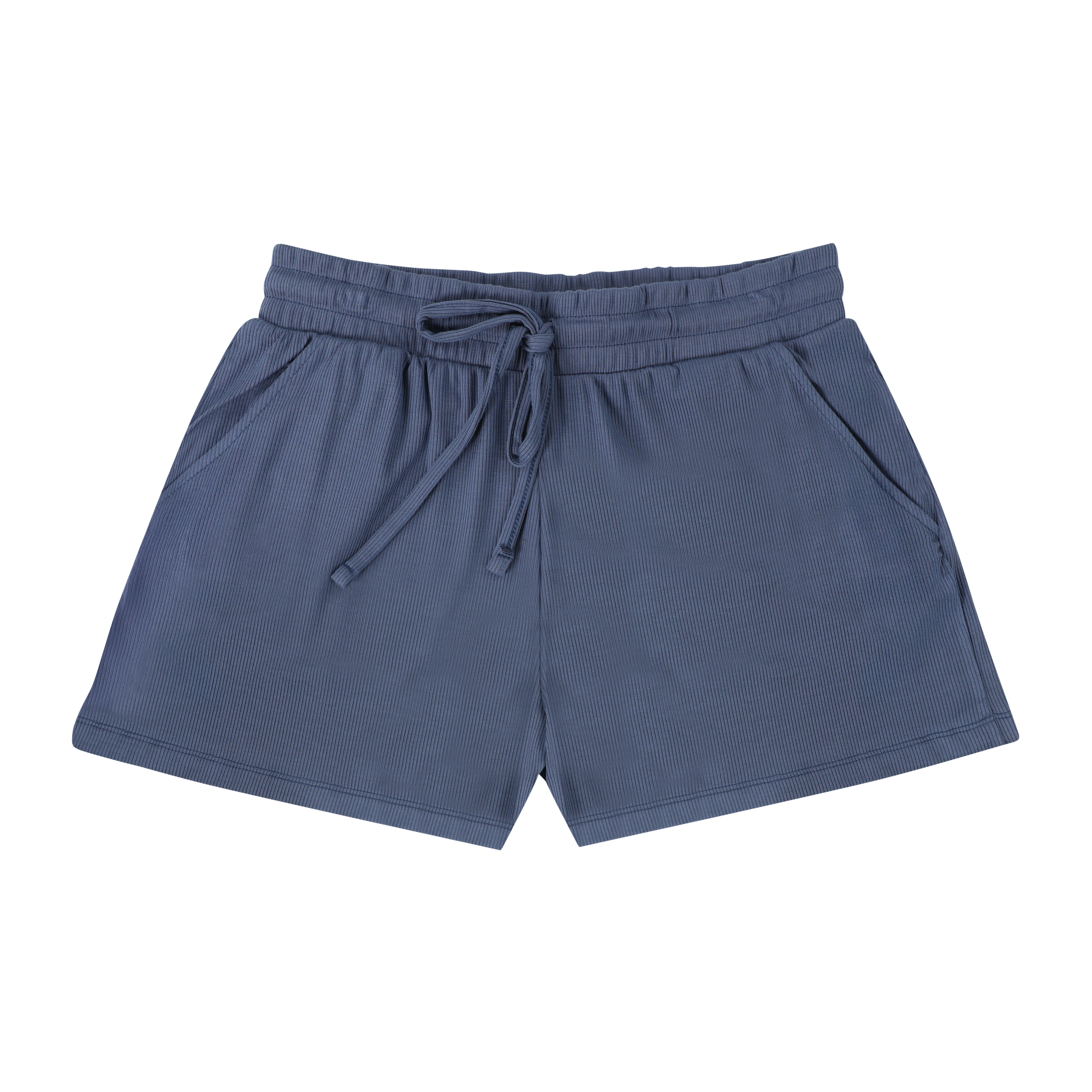 Juniors Drawstring Ribbed Shorts | Five Below