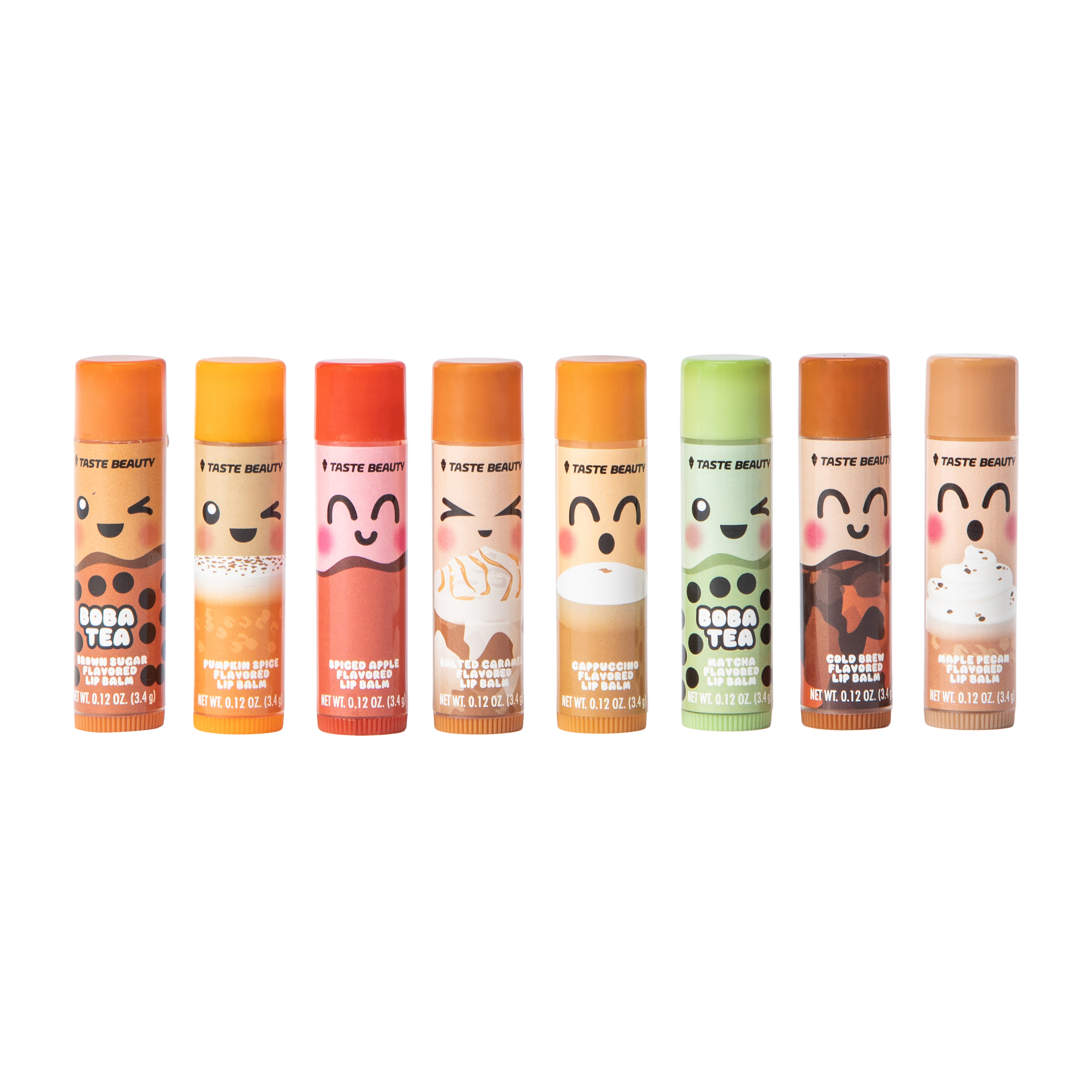 Flavored Lip Balms 8-Count 0.96oz