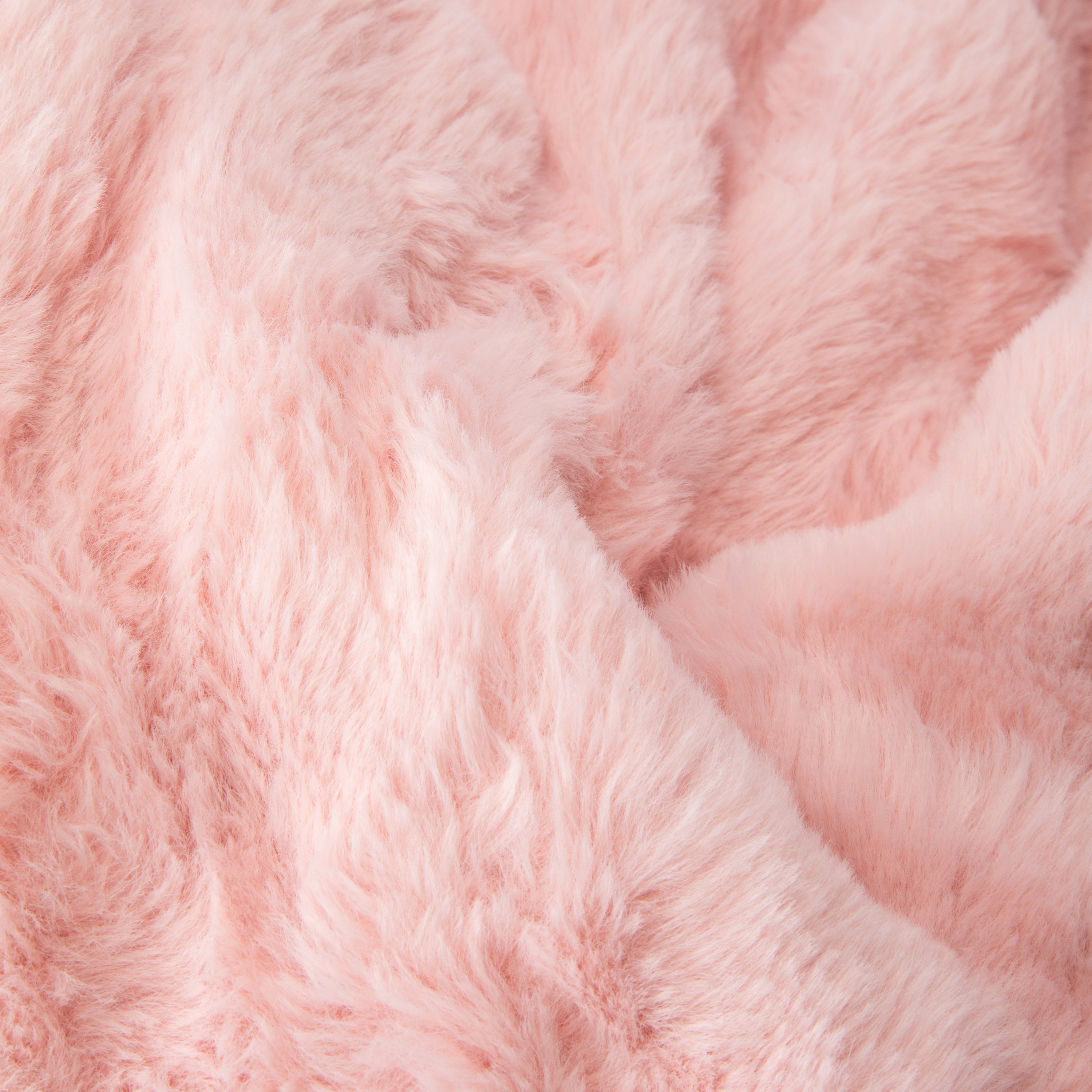 Bubble Faux Fur Comforter