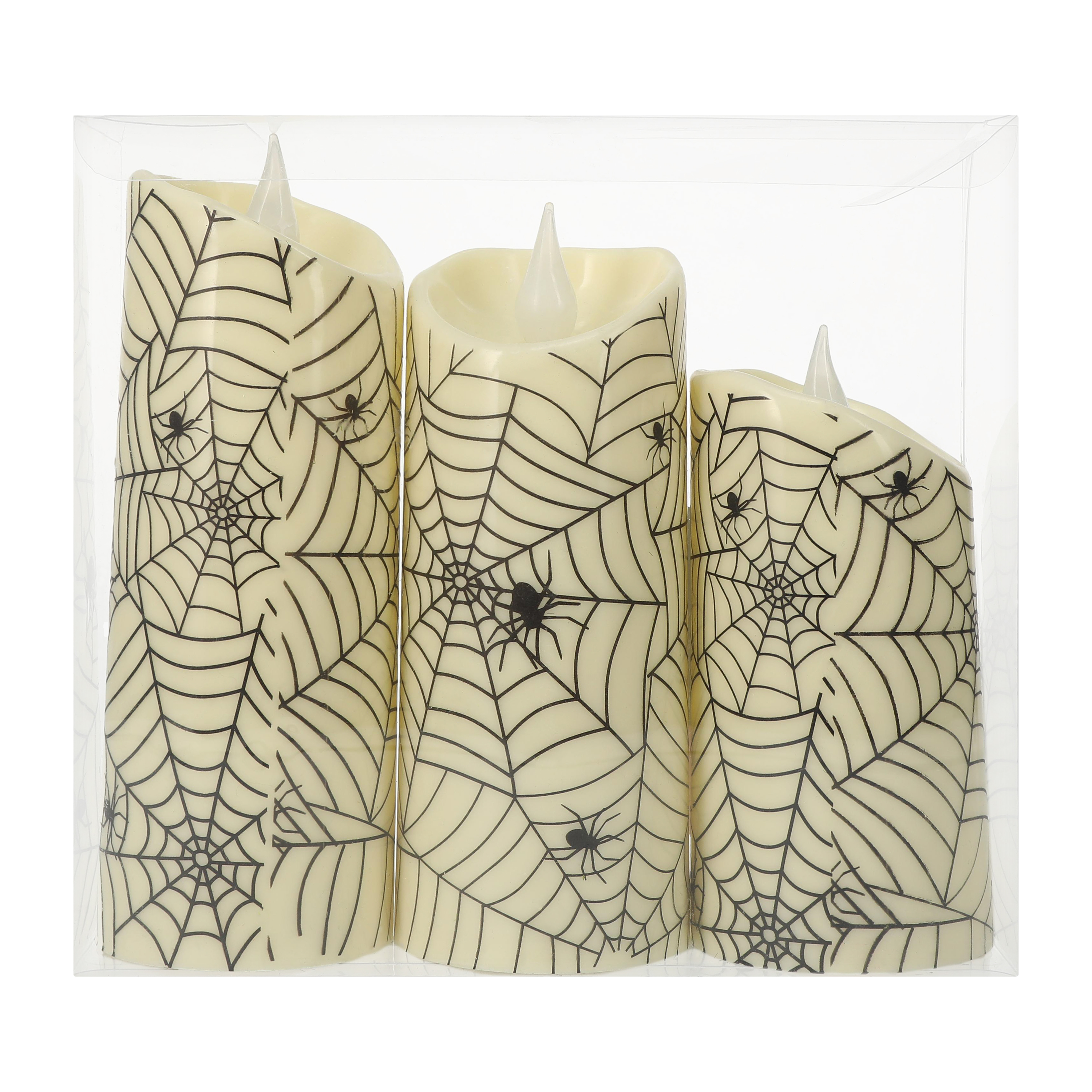 Halloween LED Candles 3-Count Set