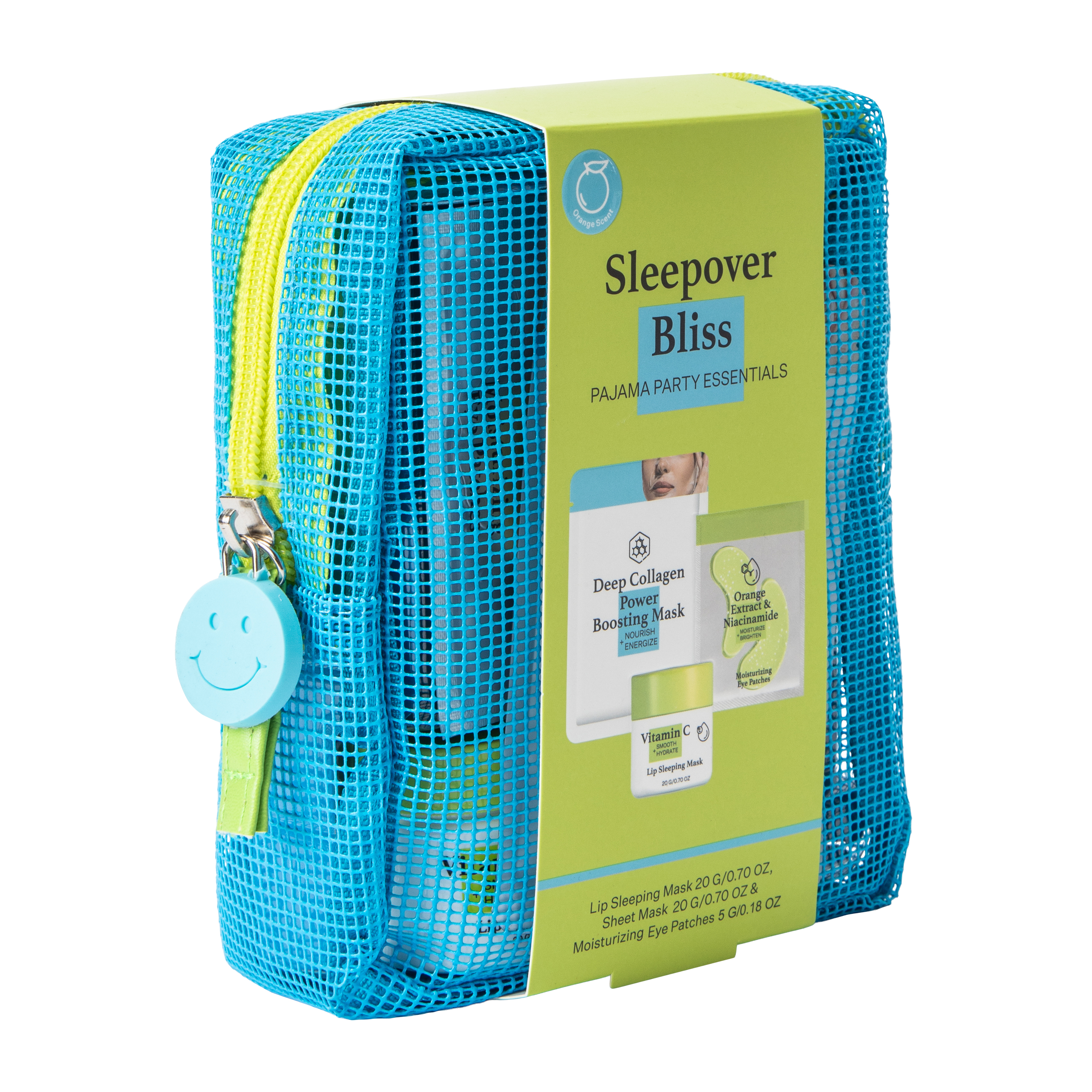 Orange Scent Sleepover Bliss Pajama Party Essentials Set