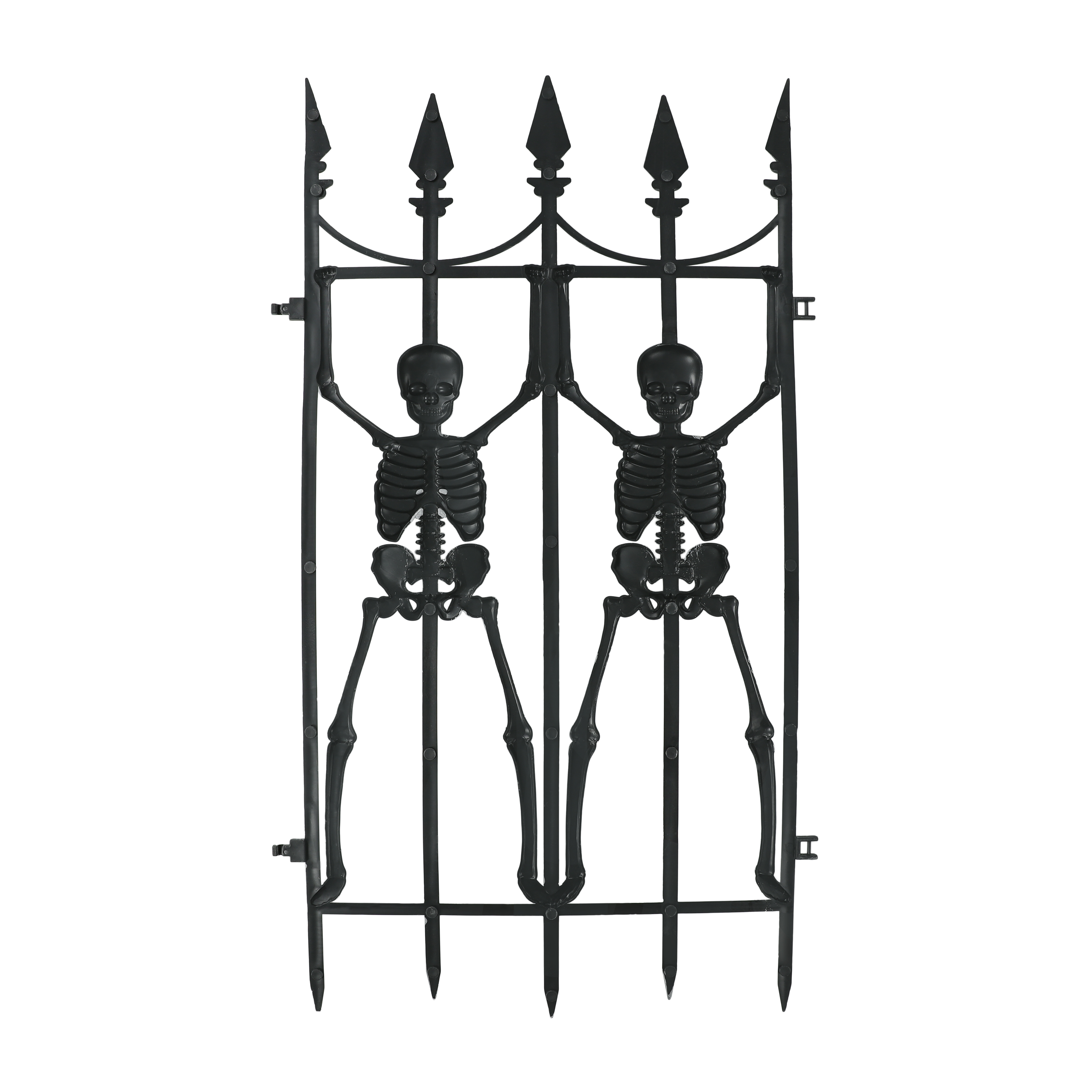 Halloween Skeleton Fence