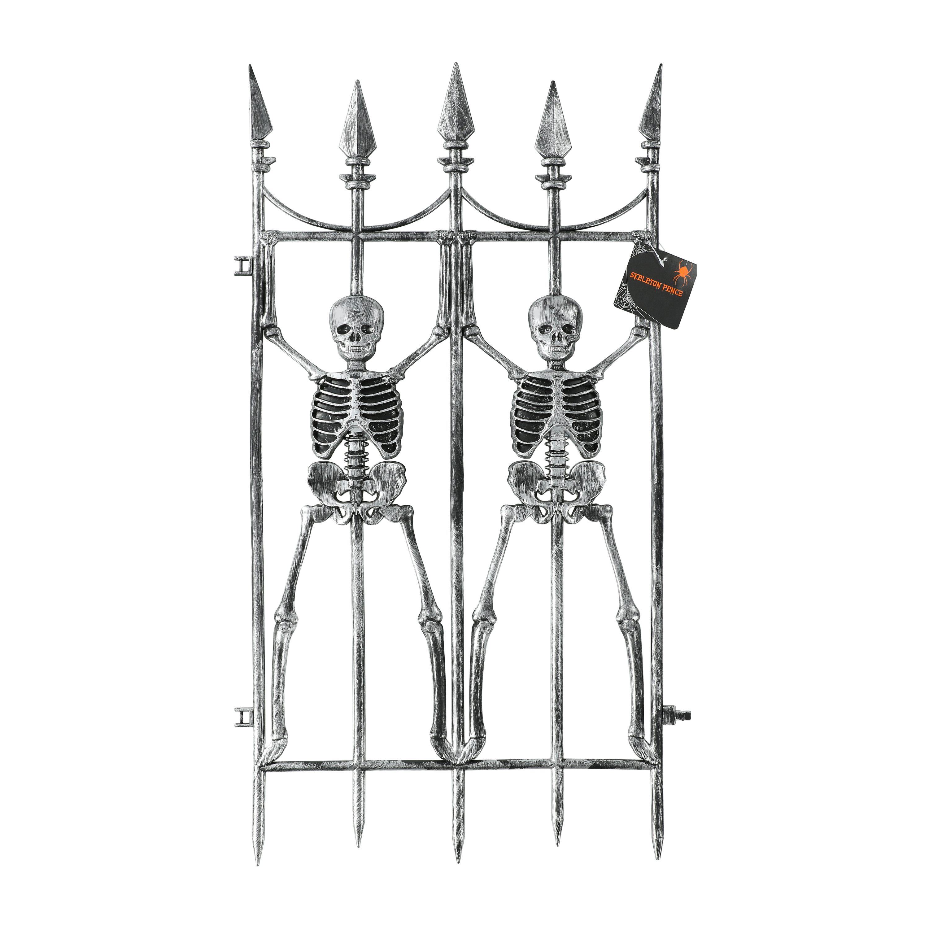 Halloween Skeleton Fence