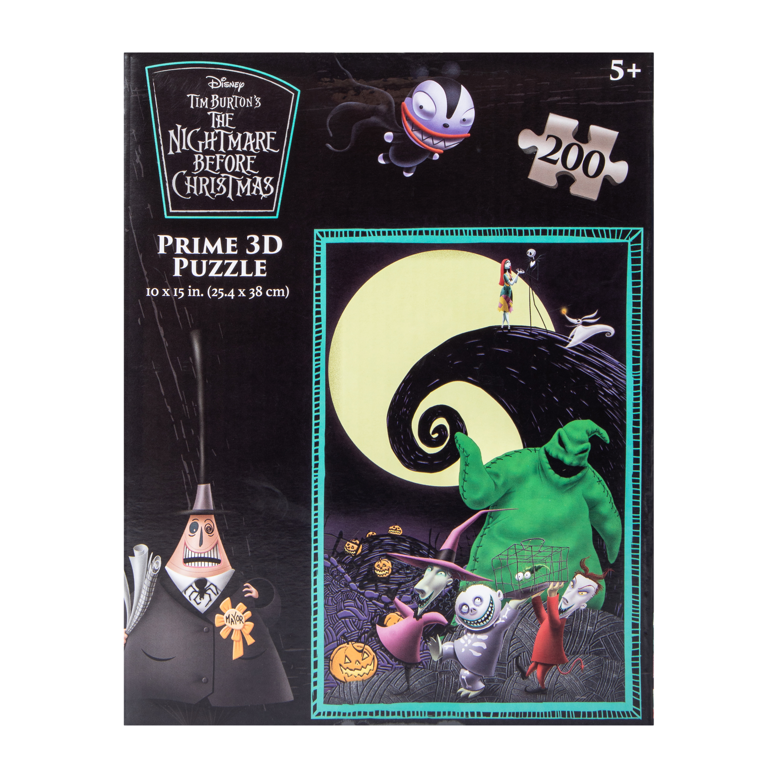 Disney Tim Burton's The Nightmare Before Christmas Prime 3D Puzzle 200-Pieces