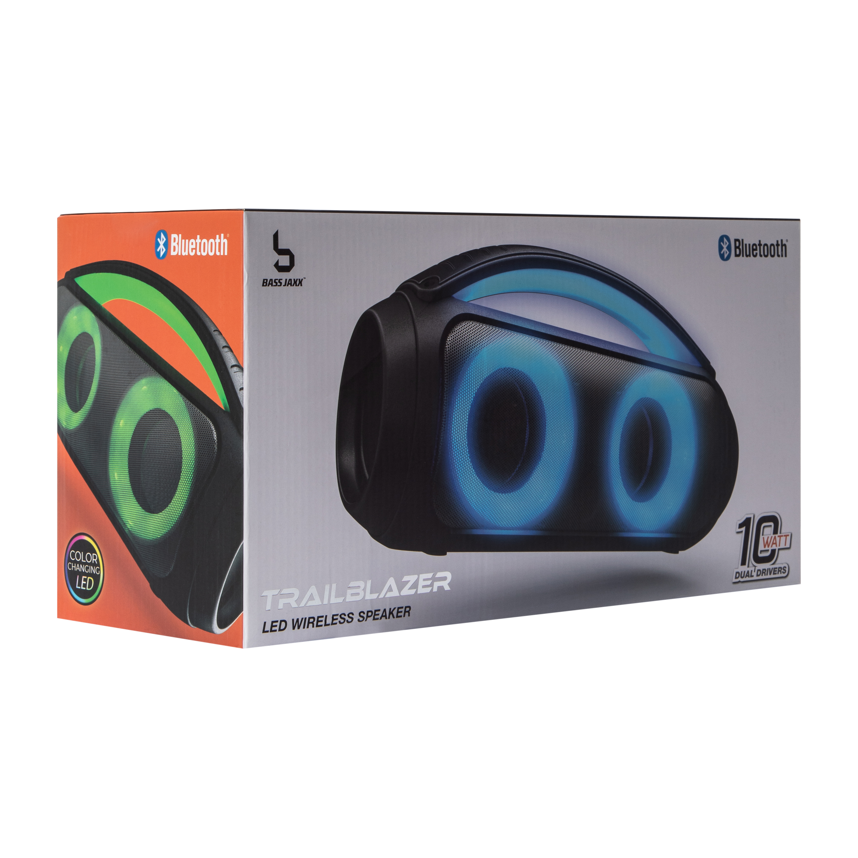 Bass Jaxx™ Trailblazer LED Wireless Speaker