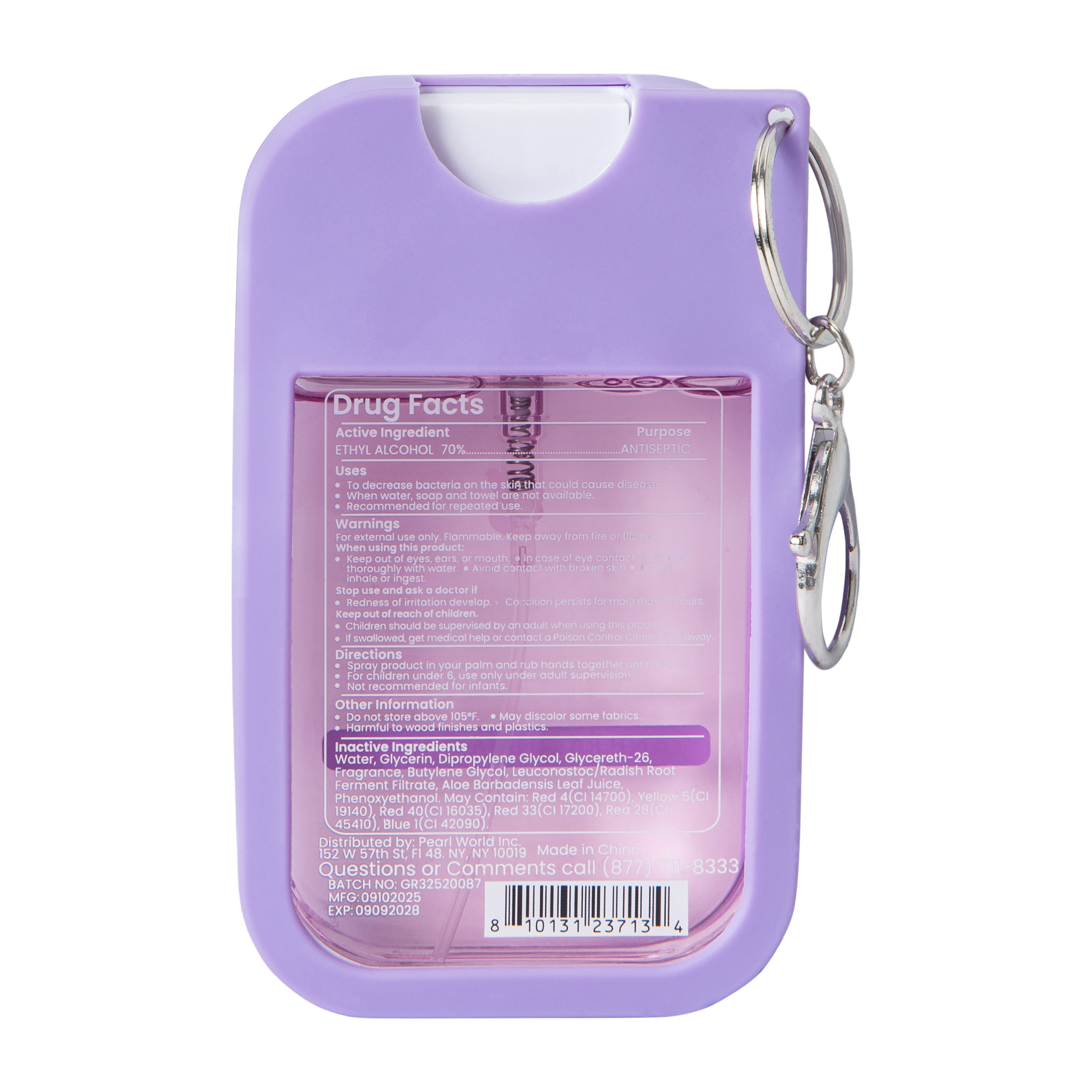 Fresh Feels Vanilla Sugar Scent Hand Sanitizer Mist 1.4oz