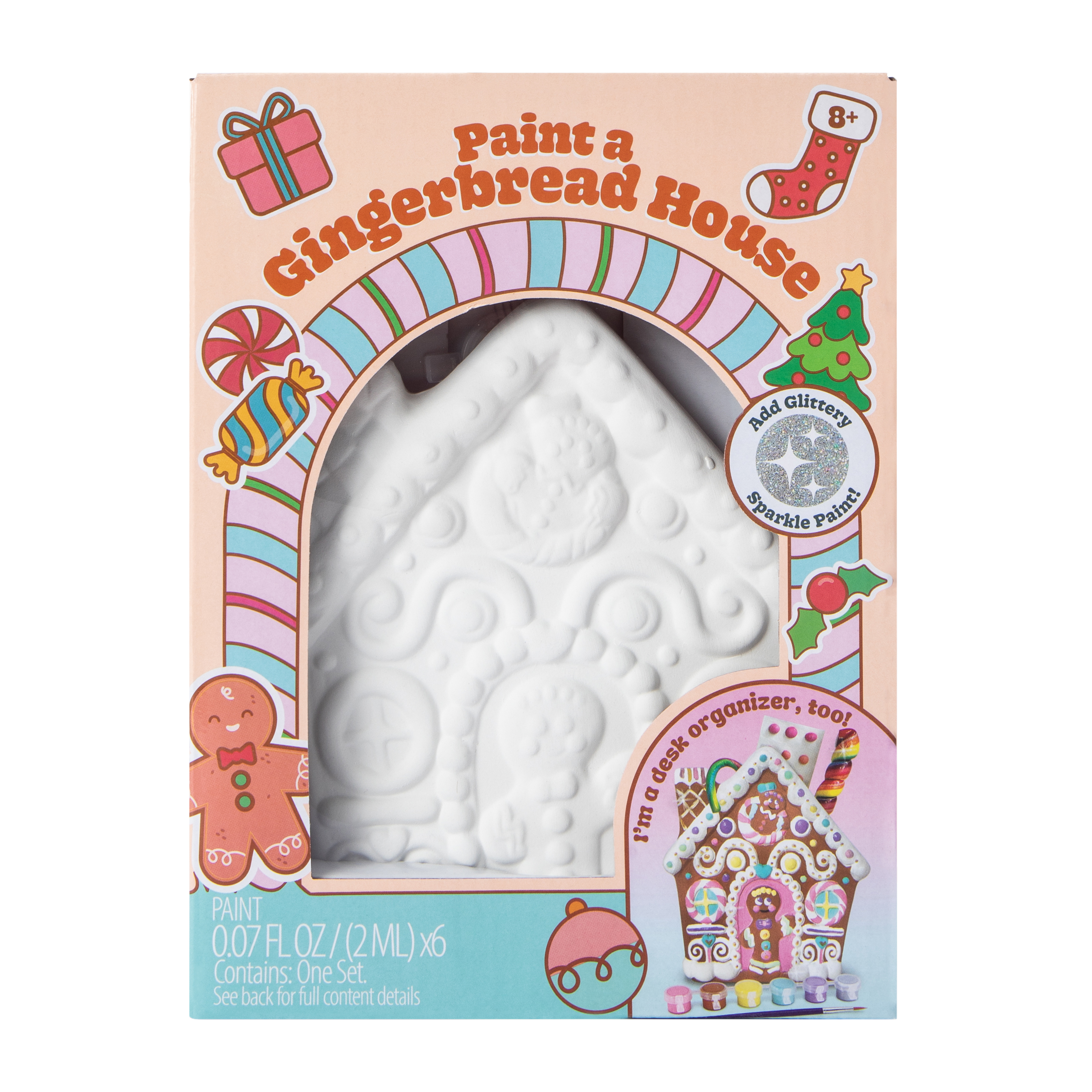 Christmas Paint A Gingerbread House Set