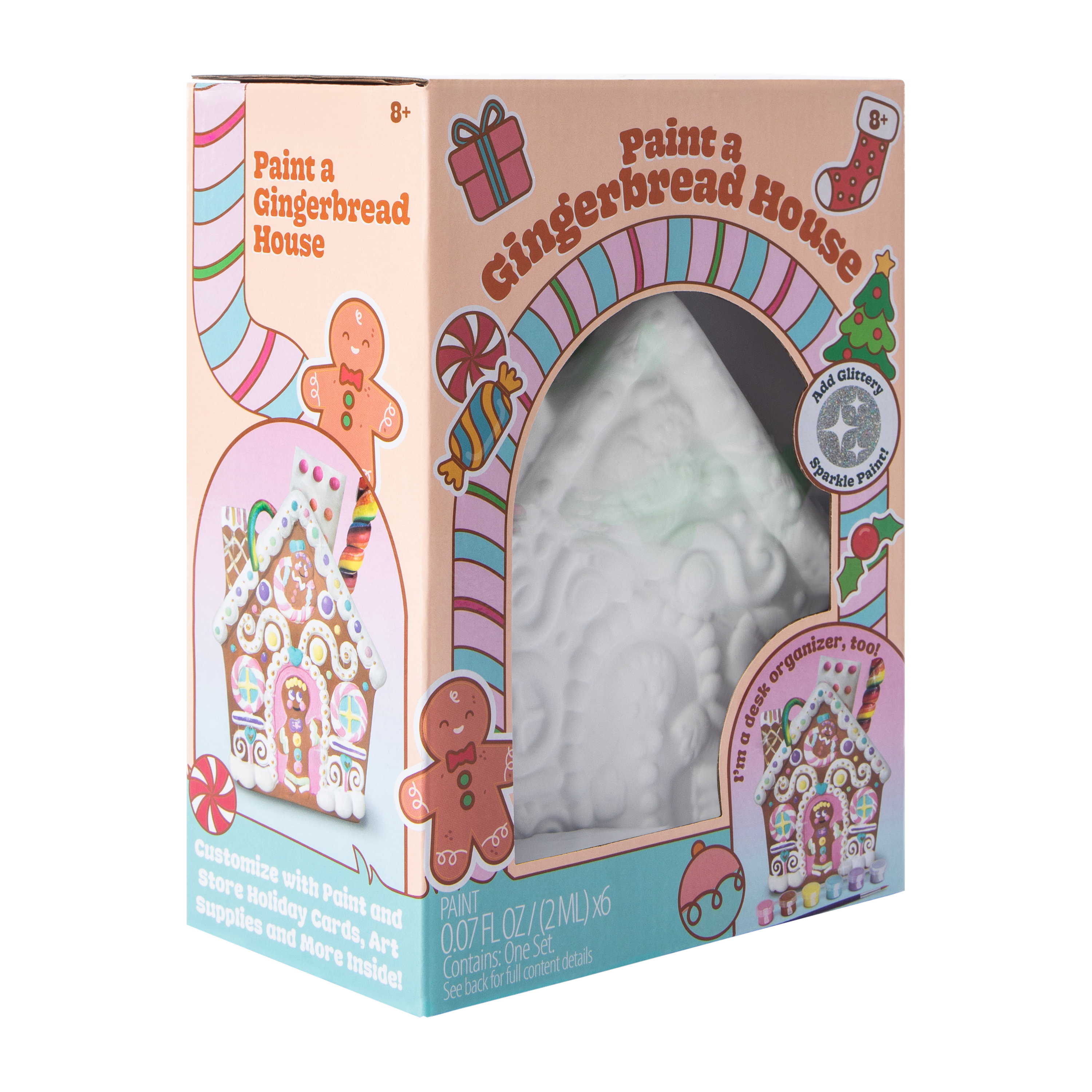 Christmas Paint A Gingerbread House Set