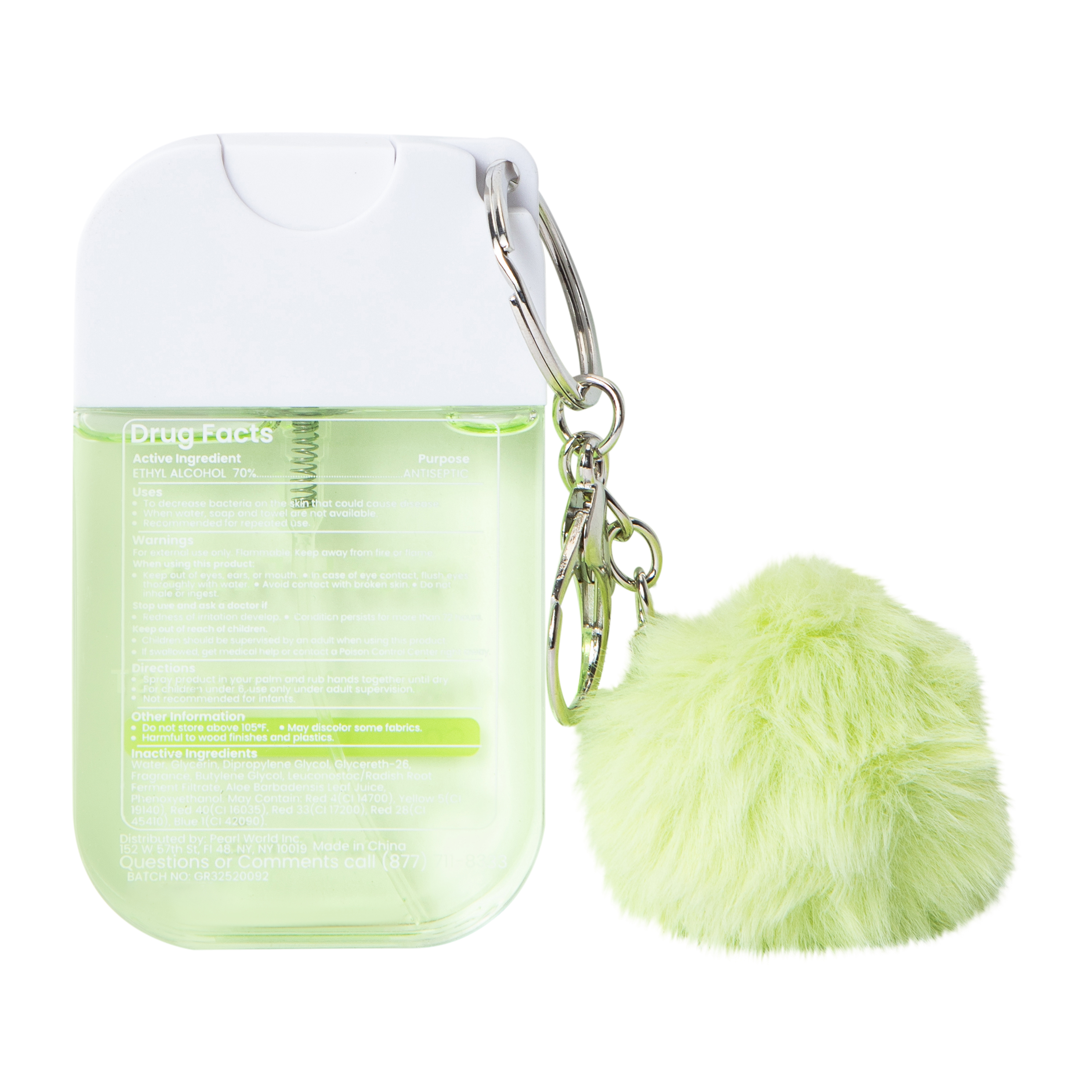 Fresh Feels Coconut Lime Scent Hand Sanitizer Mist 1.2oz