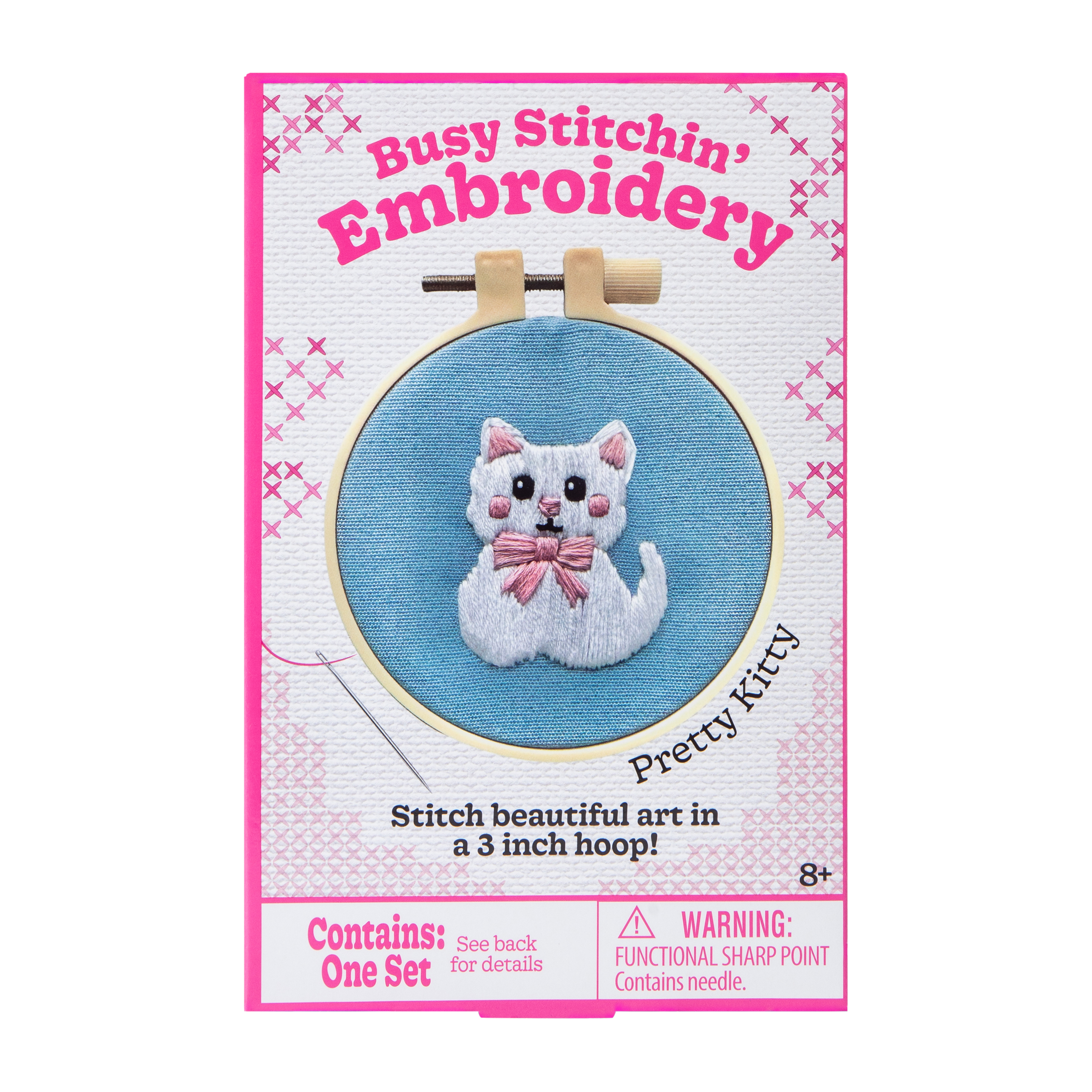 Busy Stitchin' Embroidery Set