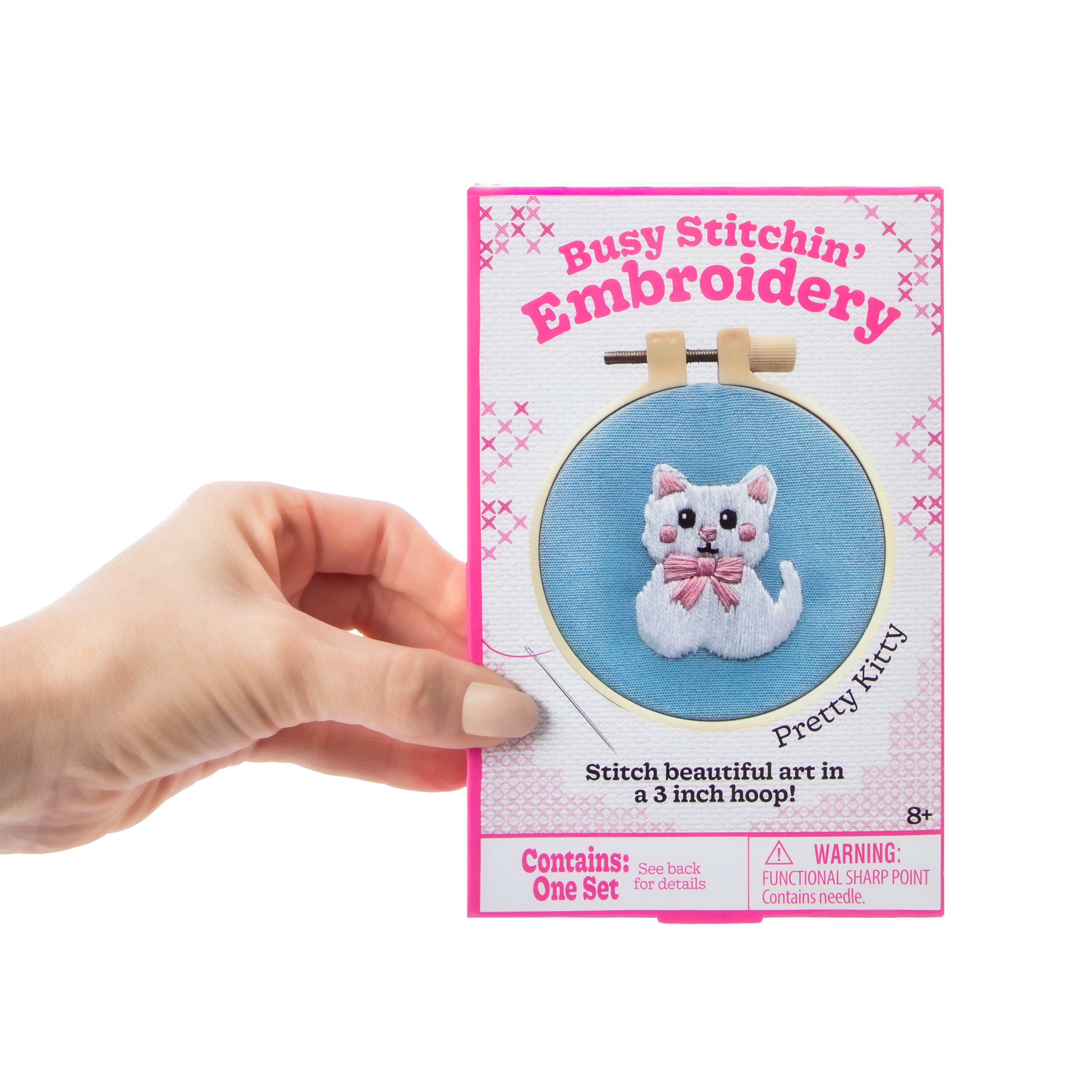 Busy Stitchin' Embroidery Set