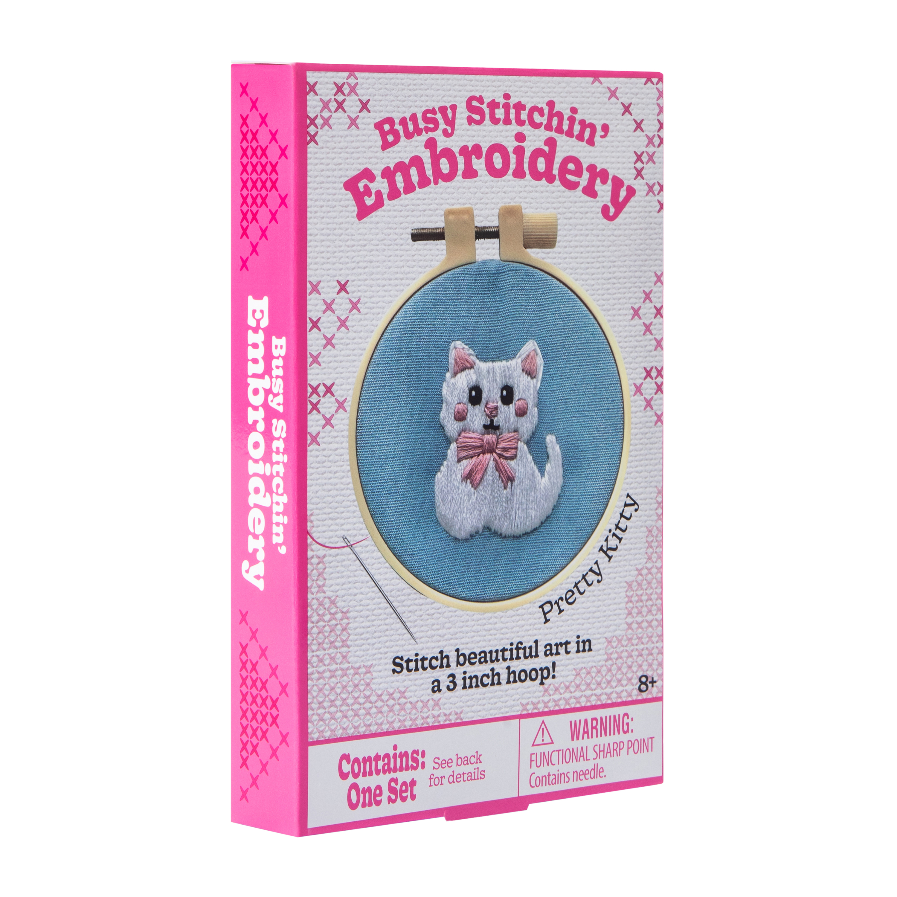 Busy Stitchin' Embroidery Set