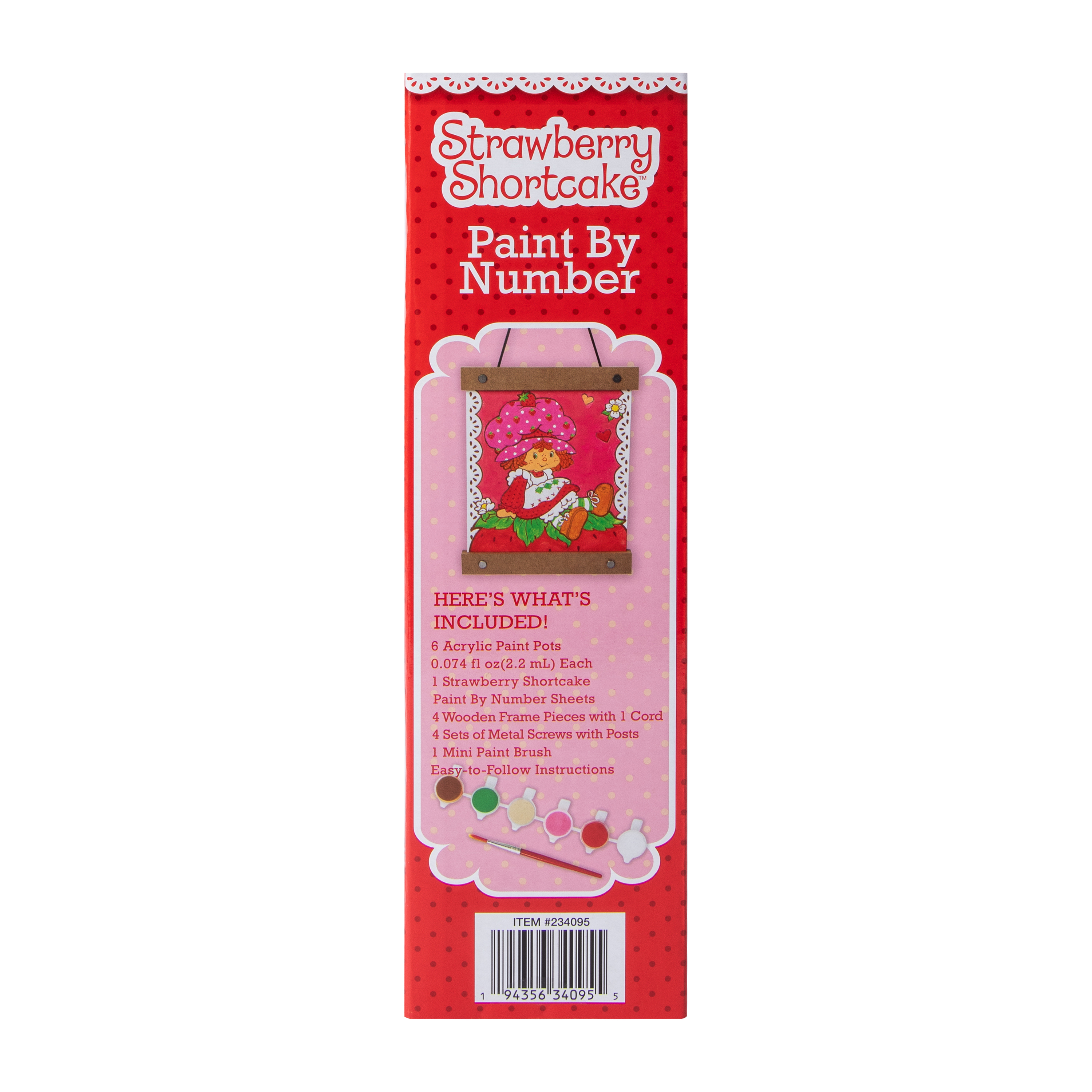 Strawberry Shortcake™ Paint By Number Set