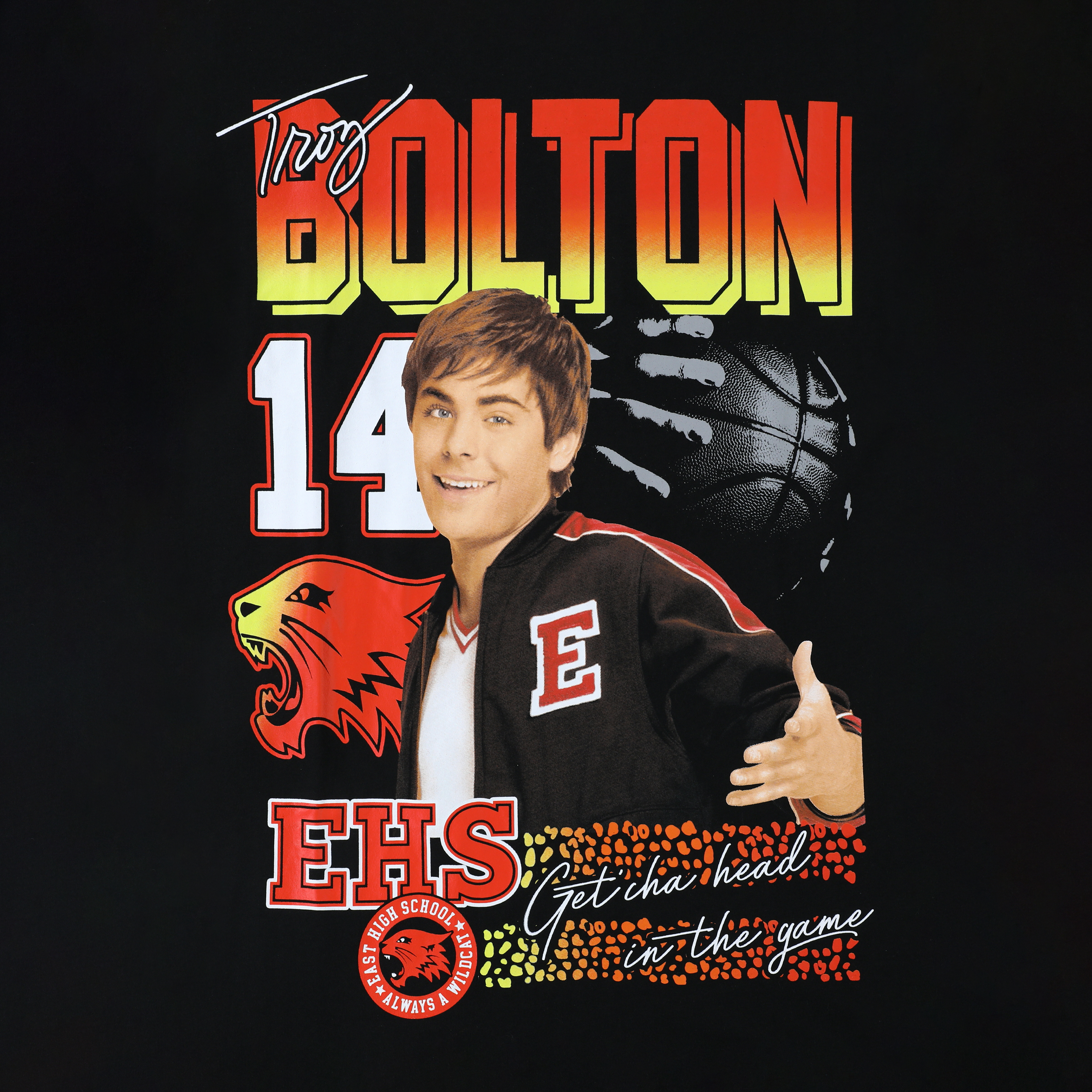 T-shirt High School Musical Live Tonight - Produit Officiel Disney - Coupe Classique Manches Courtes - Modèle Décontracté - 9