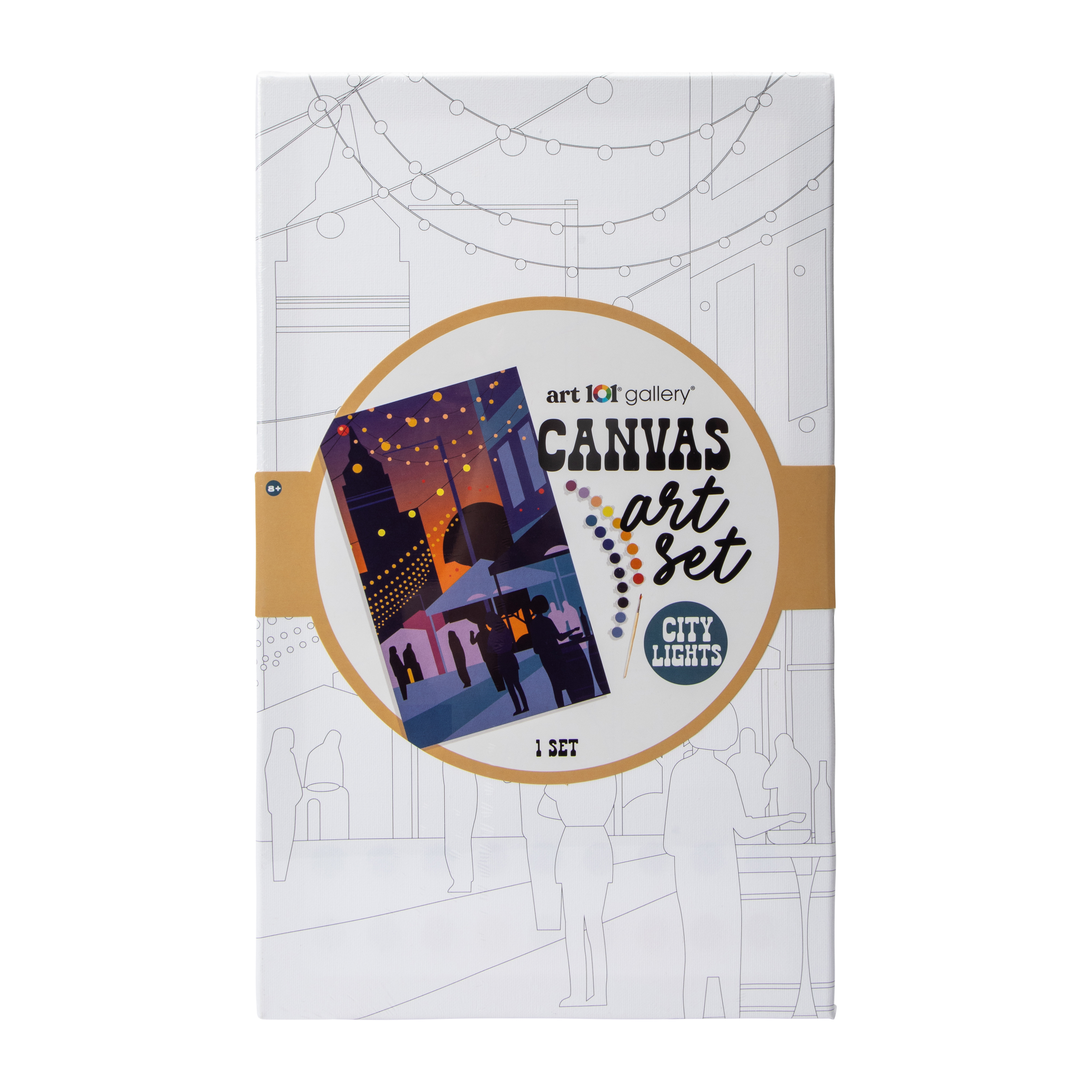 Art 101® Gallery® Canvas Set 18in x 11in