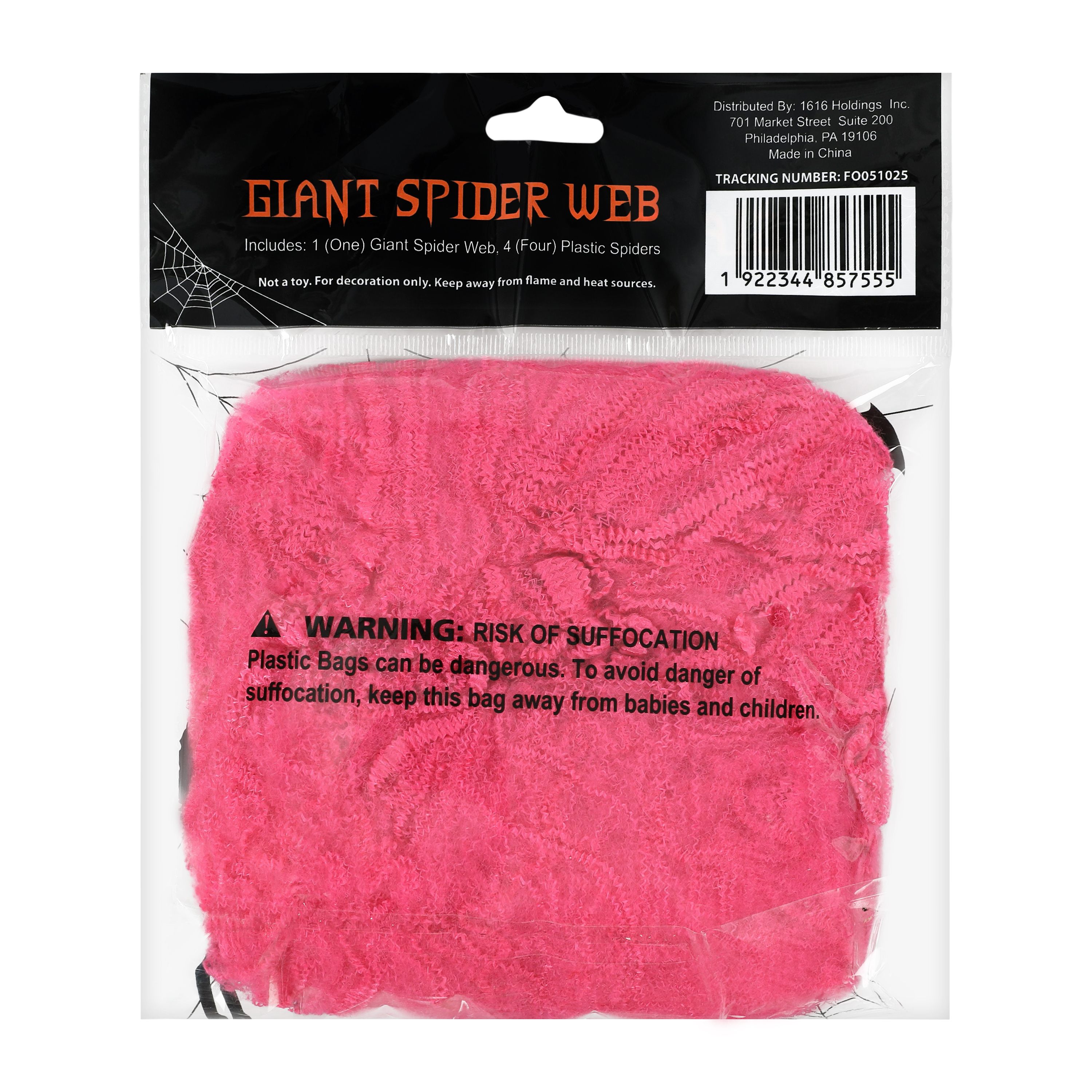 Halloween Giant Spider Web