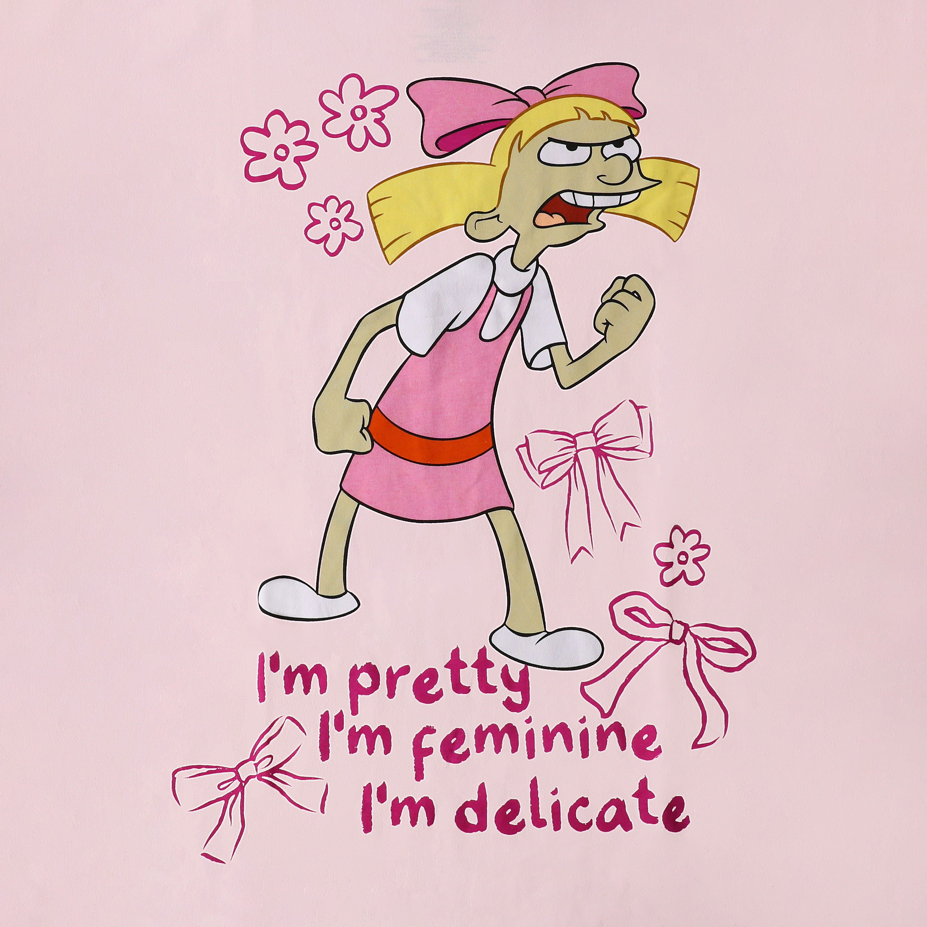 Nickelodeon™ Hey Arnold!™Pretty Helga Graphic Tee | Five Below, image size:3000x3000