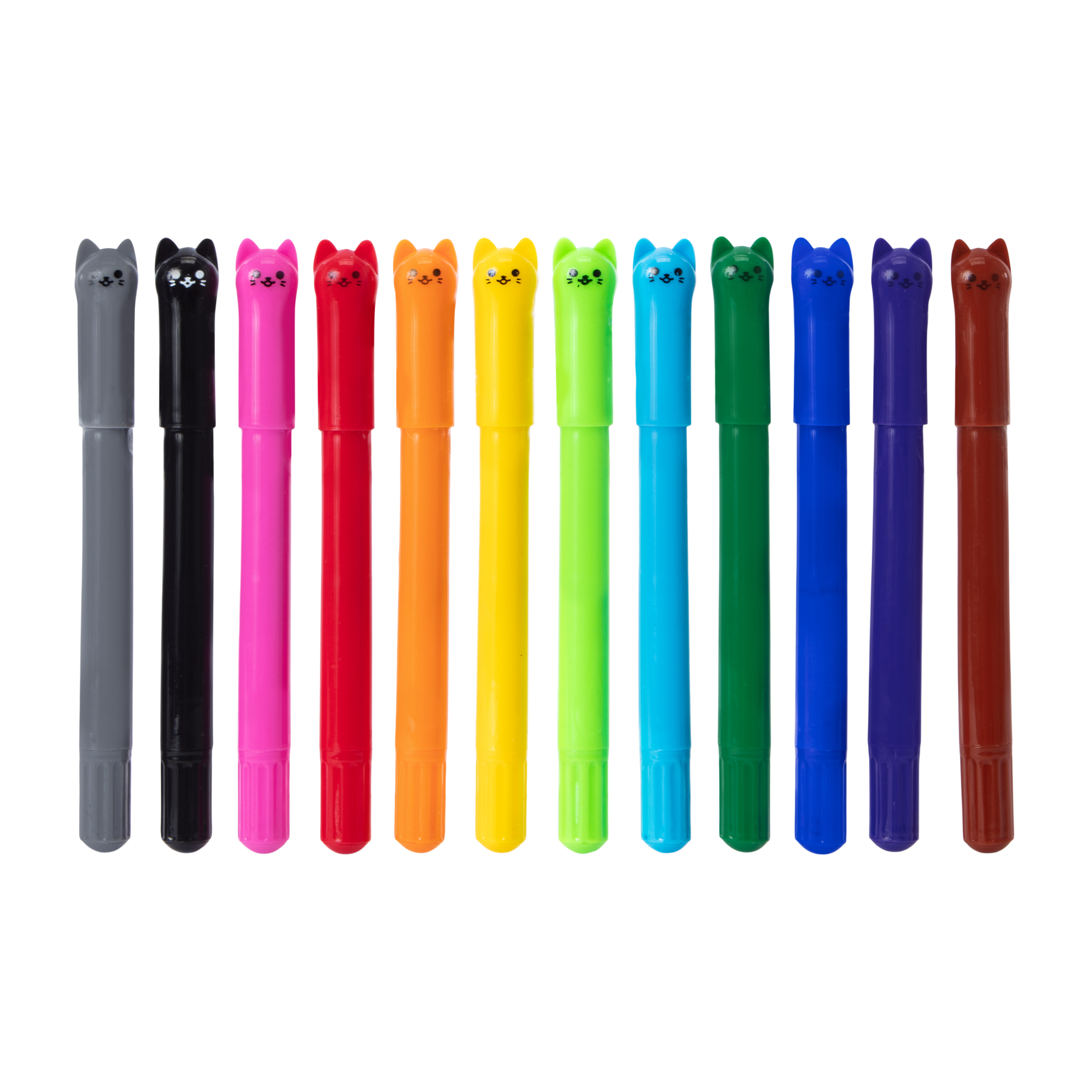 Cat Crayons 12-Count