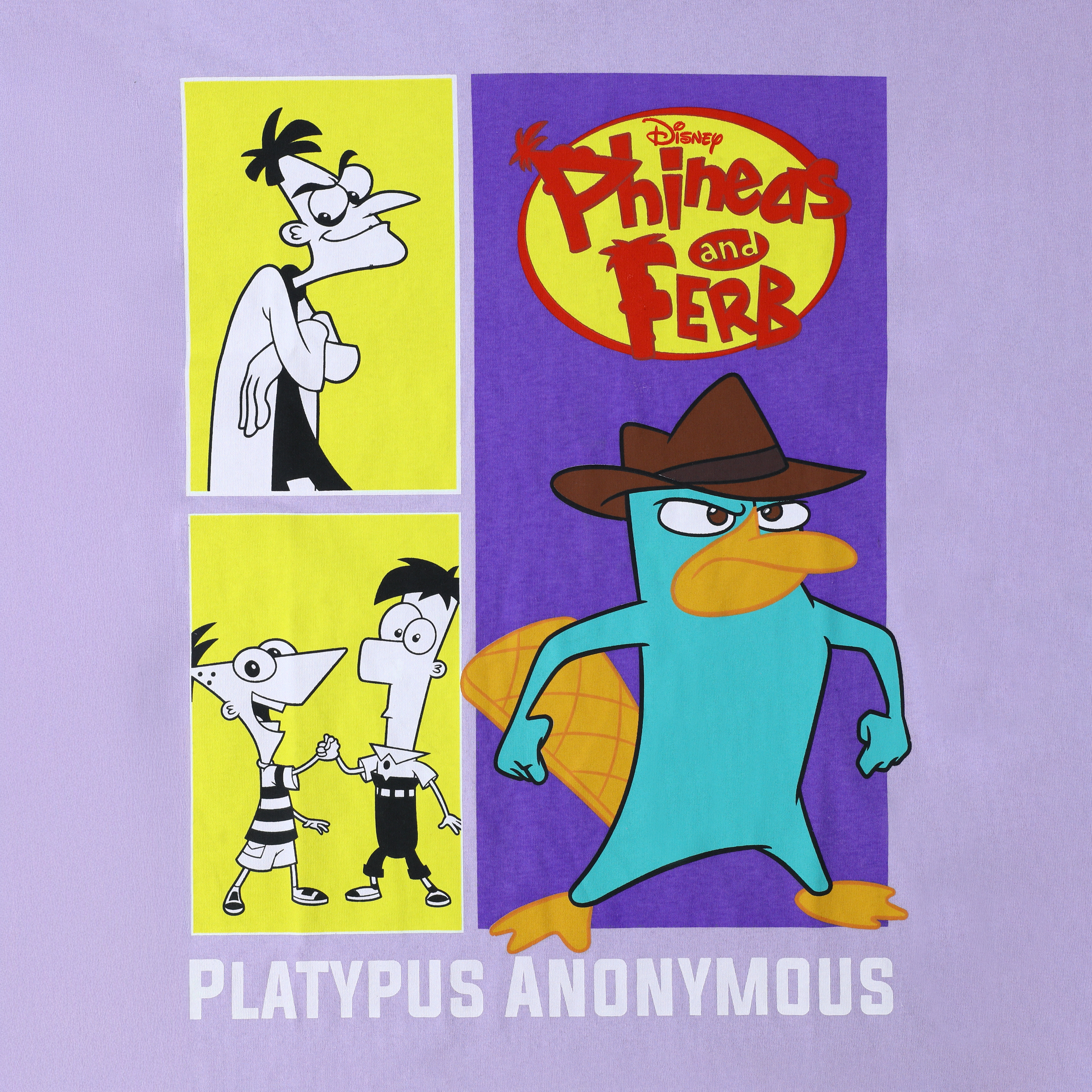 Disney Phineas And Ferb Platypus Graphic Tee
