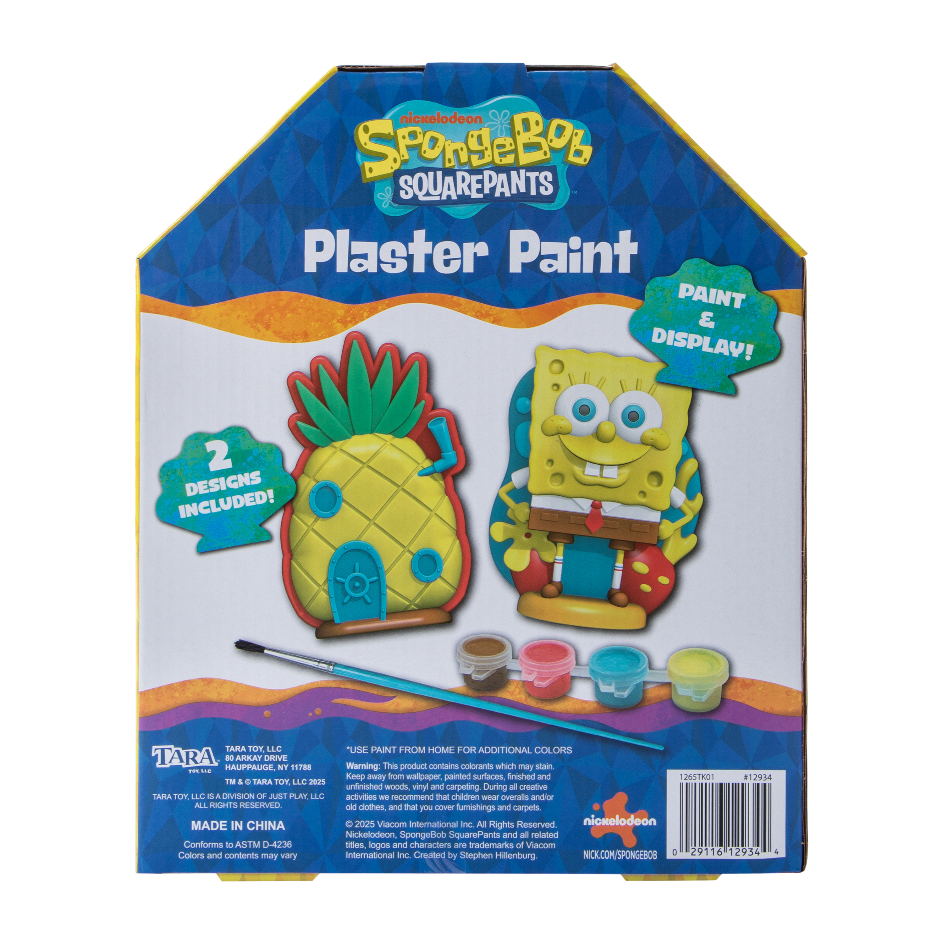 SpongeBob SquarePants™ Plaster Paint Set